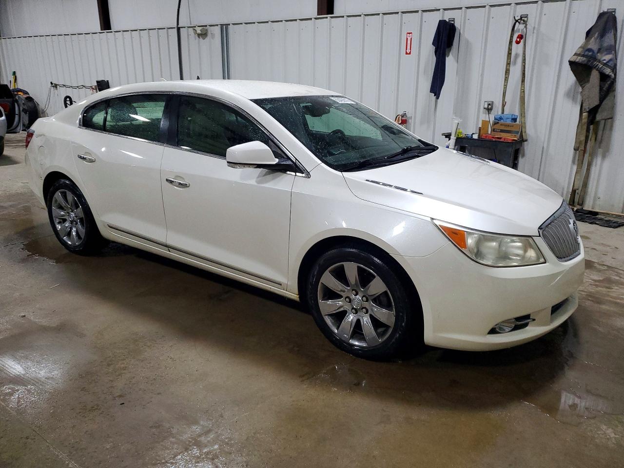 2012 Buick Lacrosse Premium White vin: 1G4GD5E35CF192712