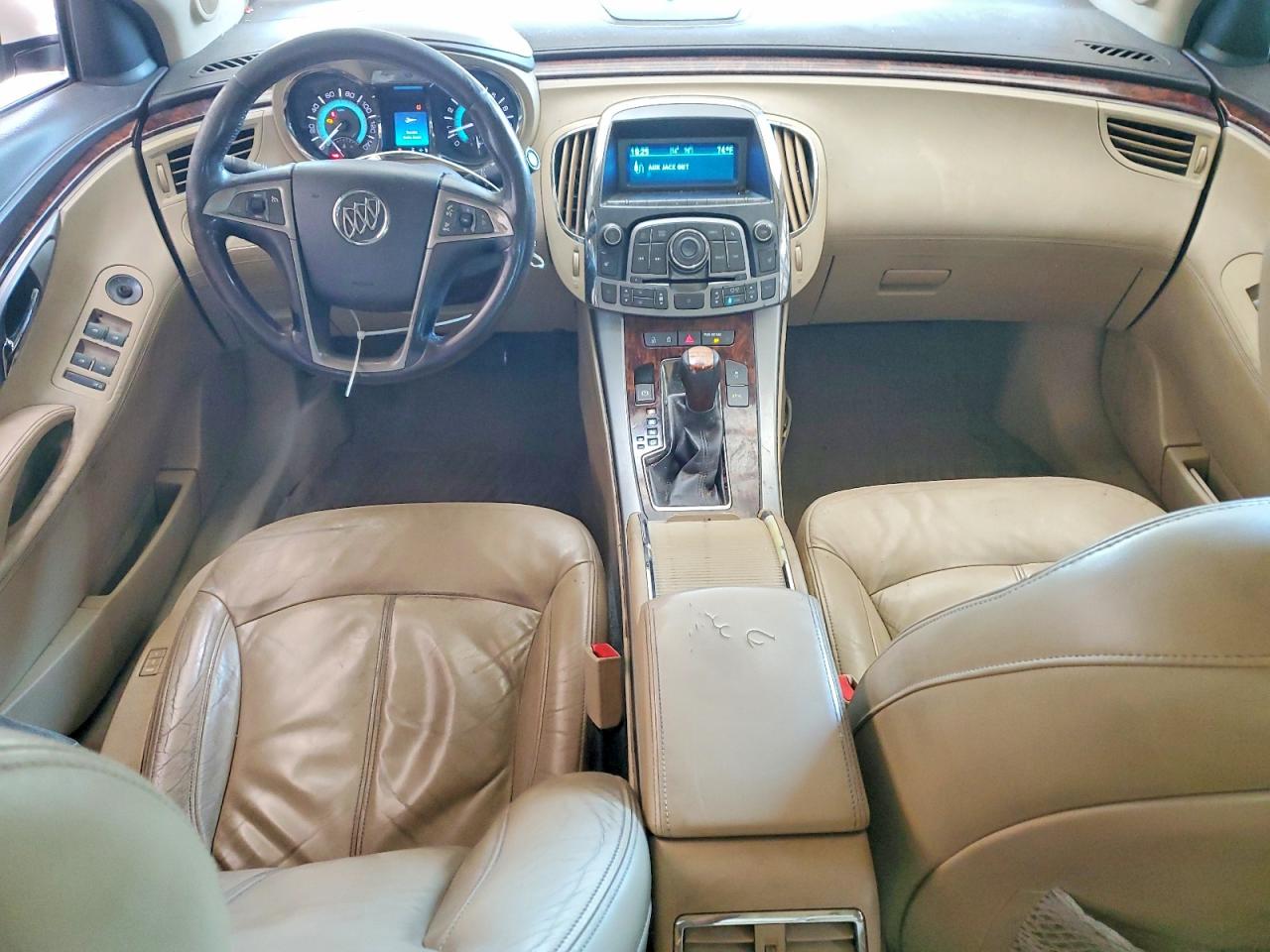 2012 Buick Lacrosse Premium White vin: 1G4GD5E35CF192712