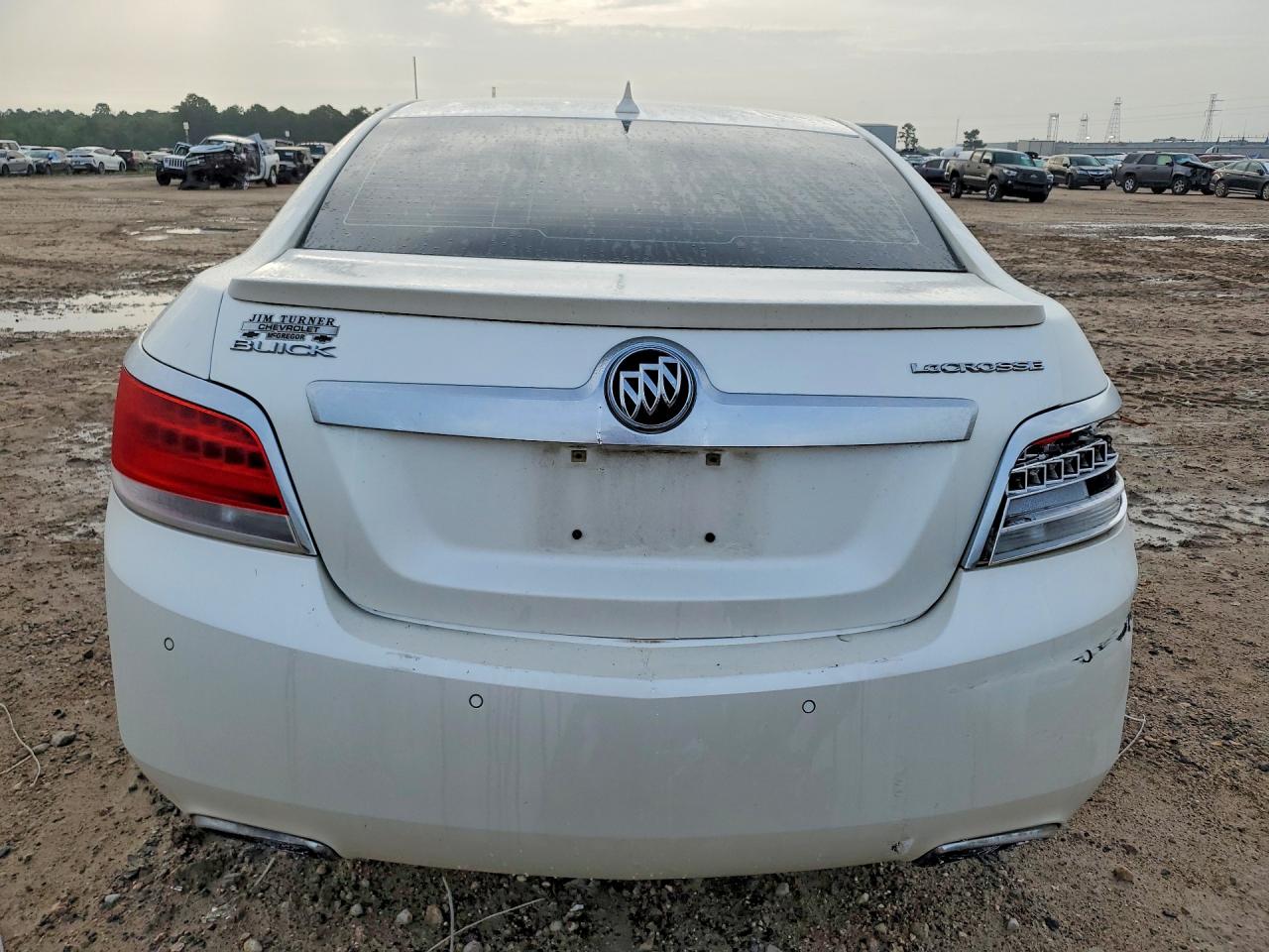 2012 Buick Lacrosse Premium White vin: 1G4GD5E36CF221103