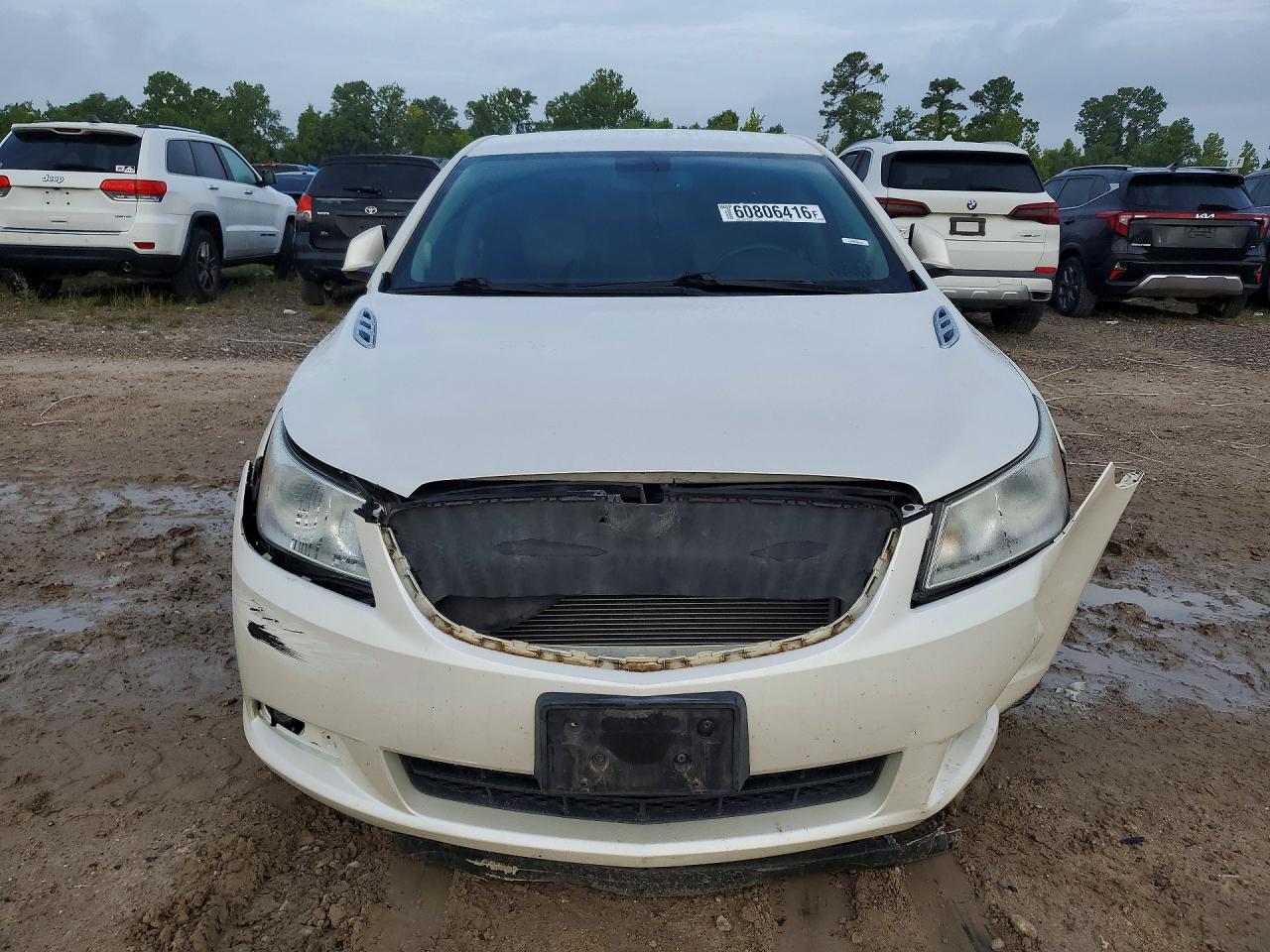 2012 Buick Lacrosse Premium White vin: 1G4GD5E36CF221103