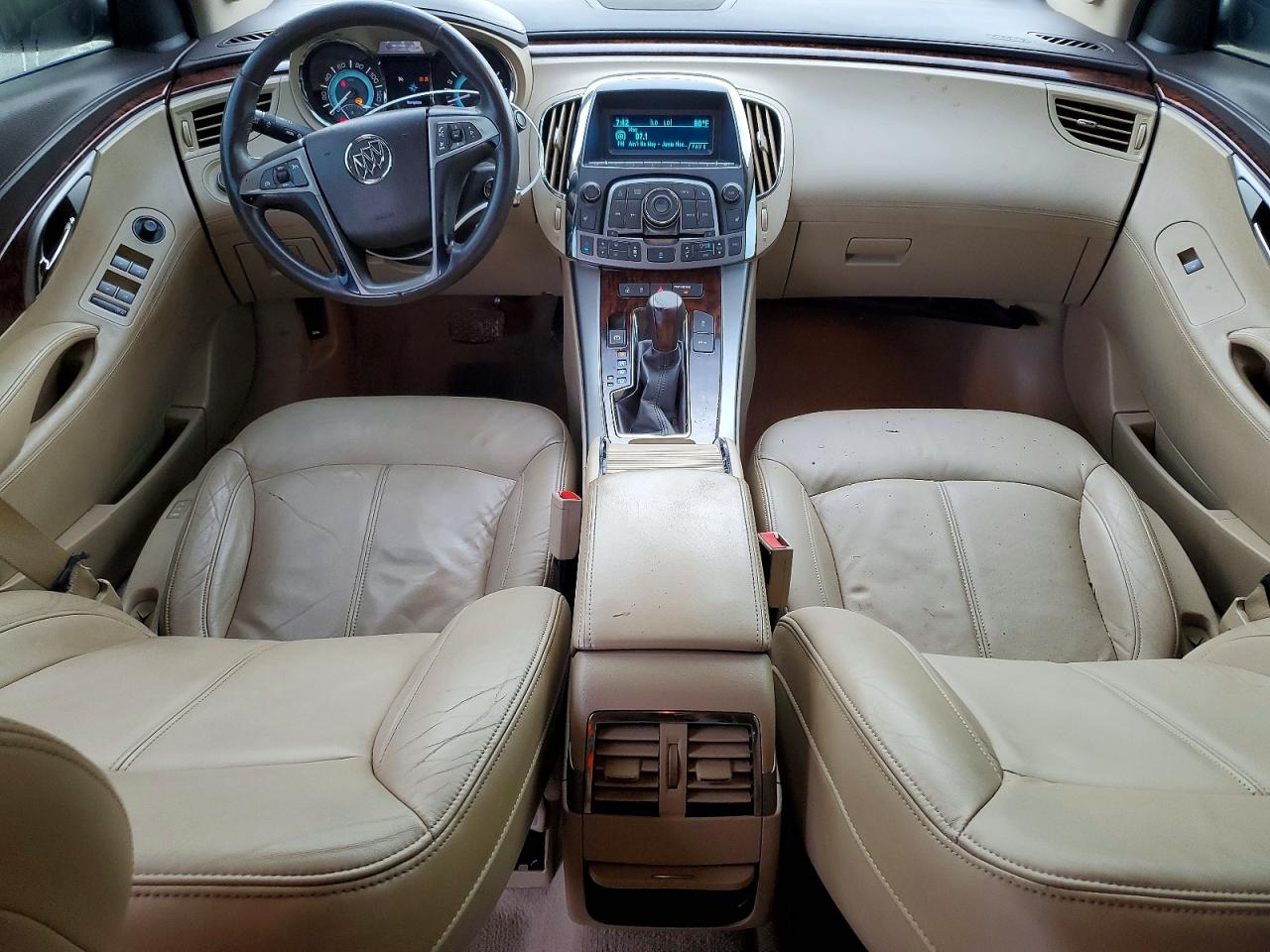 2012 Buick Lacrosse Premium White vin: 1G4GD5E36CF221103