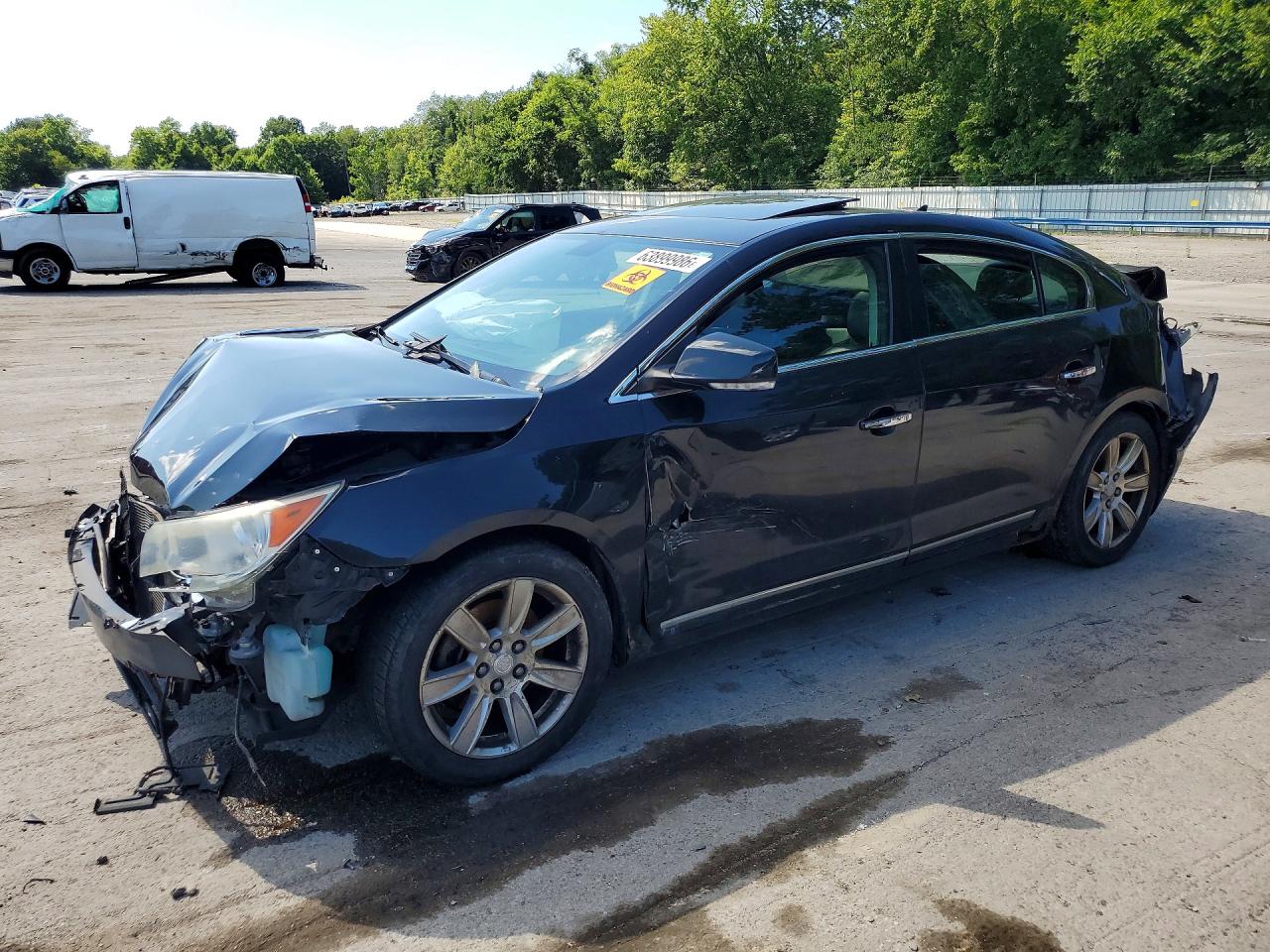 2012 Buick Lacrosse Premium Black vin: 1G4GD5E36CF319127