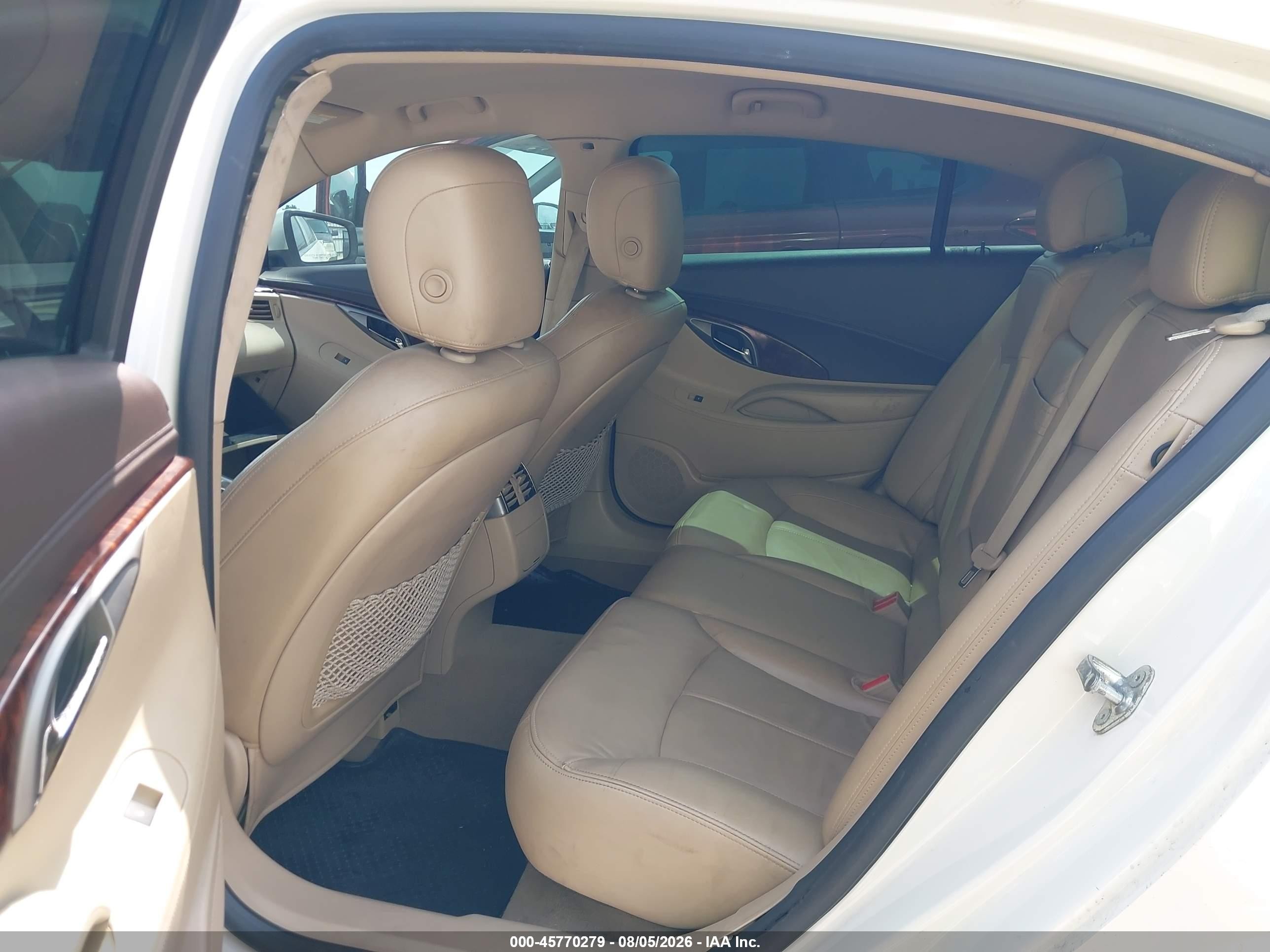 2012 Buick Lacrosse Premium 1 Group White vin: 1G4GD5E37CF170212