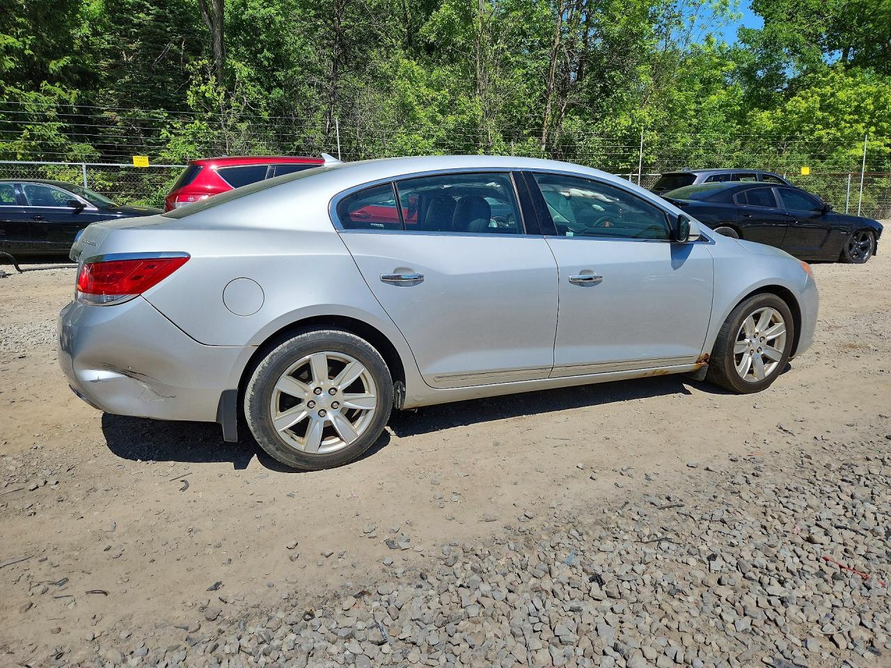 2012 Buick Lacrosse Premium Silver vin: 1G4GD5E37CF242445