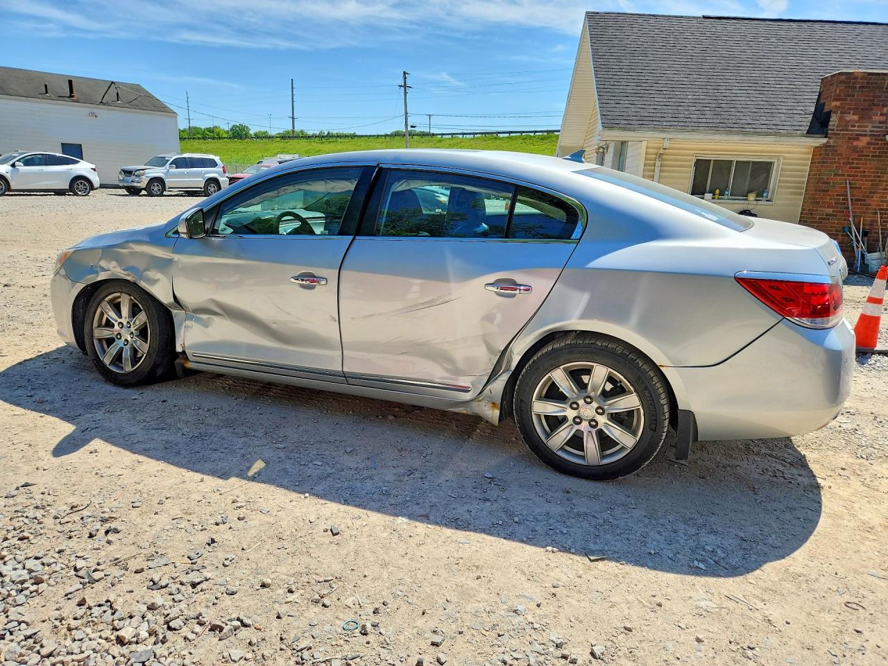 2012 Buick Lacrosse Premium Silver vin: 1G4GD5E37CF242445