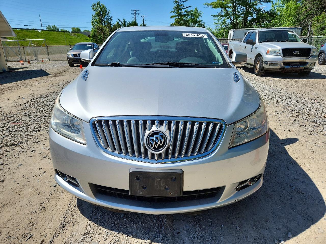 2012 Buick Lacrosse Premium Silver vin: 1G4GD5E37CF242445
