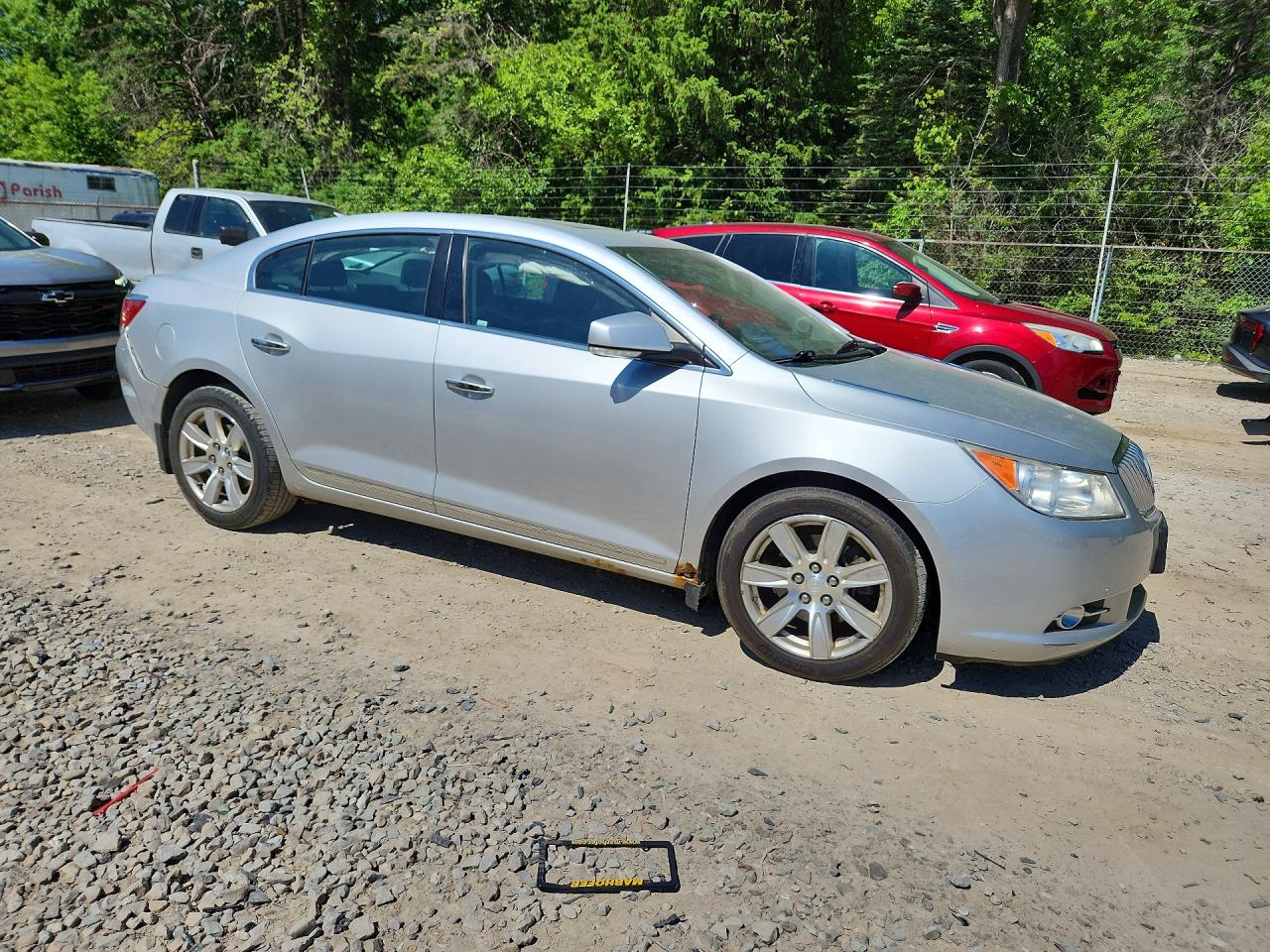 2012 Buick Lacrosse Premium Silver vin: 1G4GD5E37CF242445