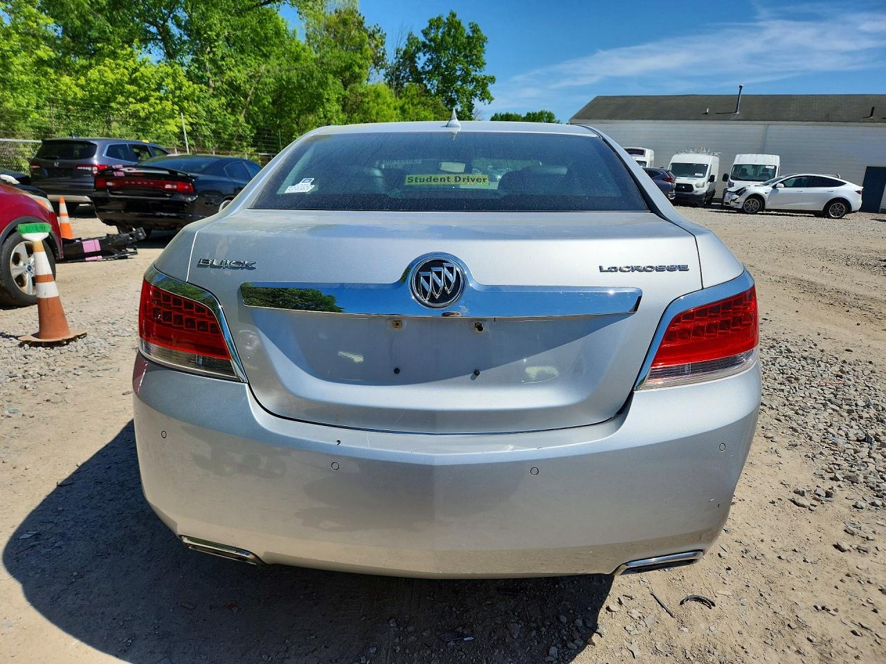 2012 Buick Lacrosse Premium Silver vin: 1G4GD5E37CF242445