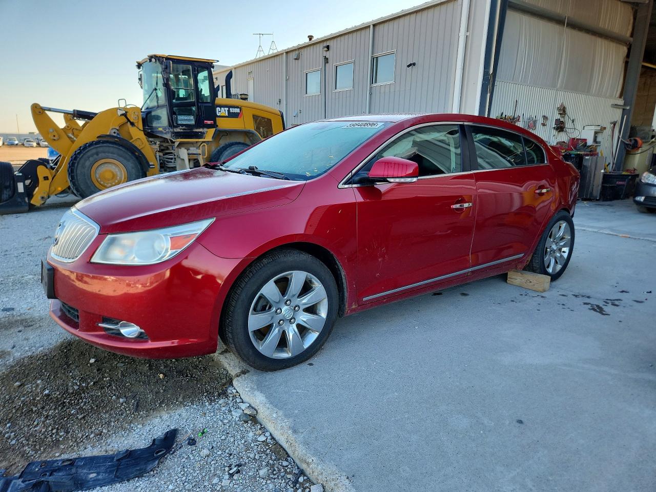 2012 Buick Lacrosse Premium Burgundy vin: 1G4GD5E37CF361175