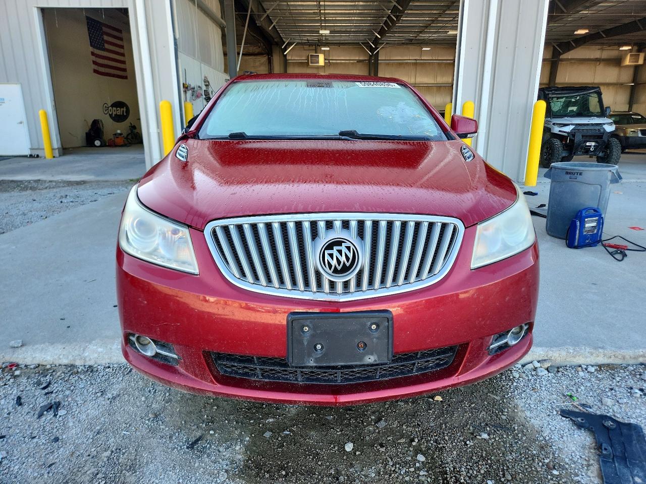 2012 Buick Lacrosse Premium Burgundy vin: 1G4GD5E37CF361175