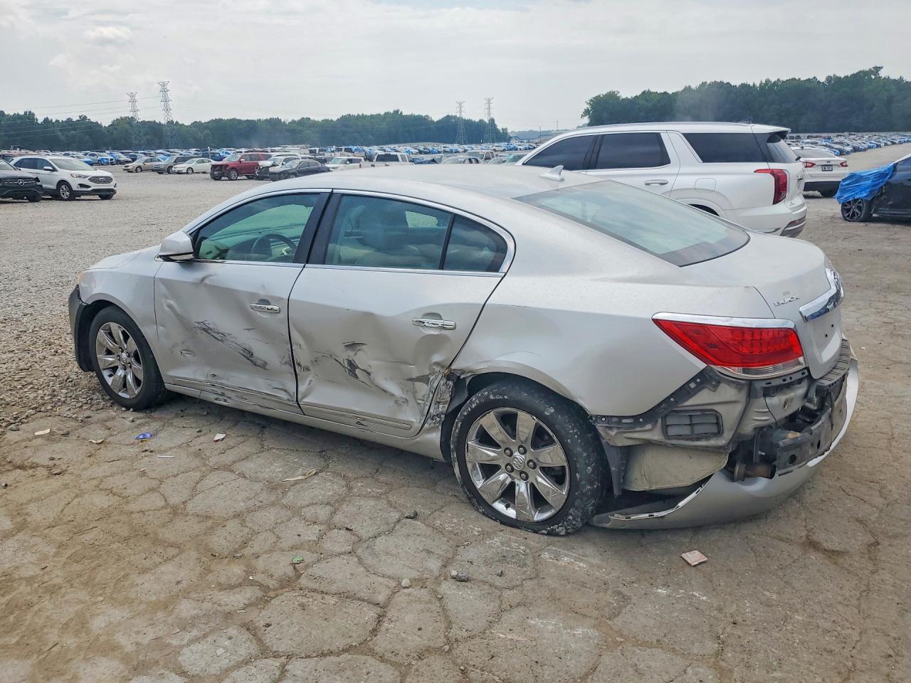 2012 Buick Lacrosse Premium Silver vin: 1G4GD5E38CF136571