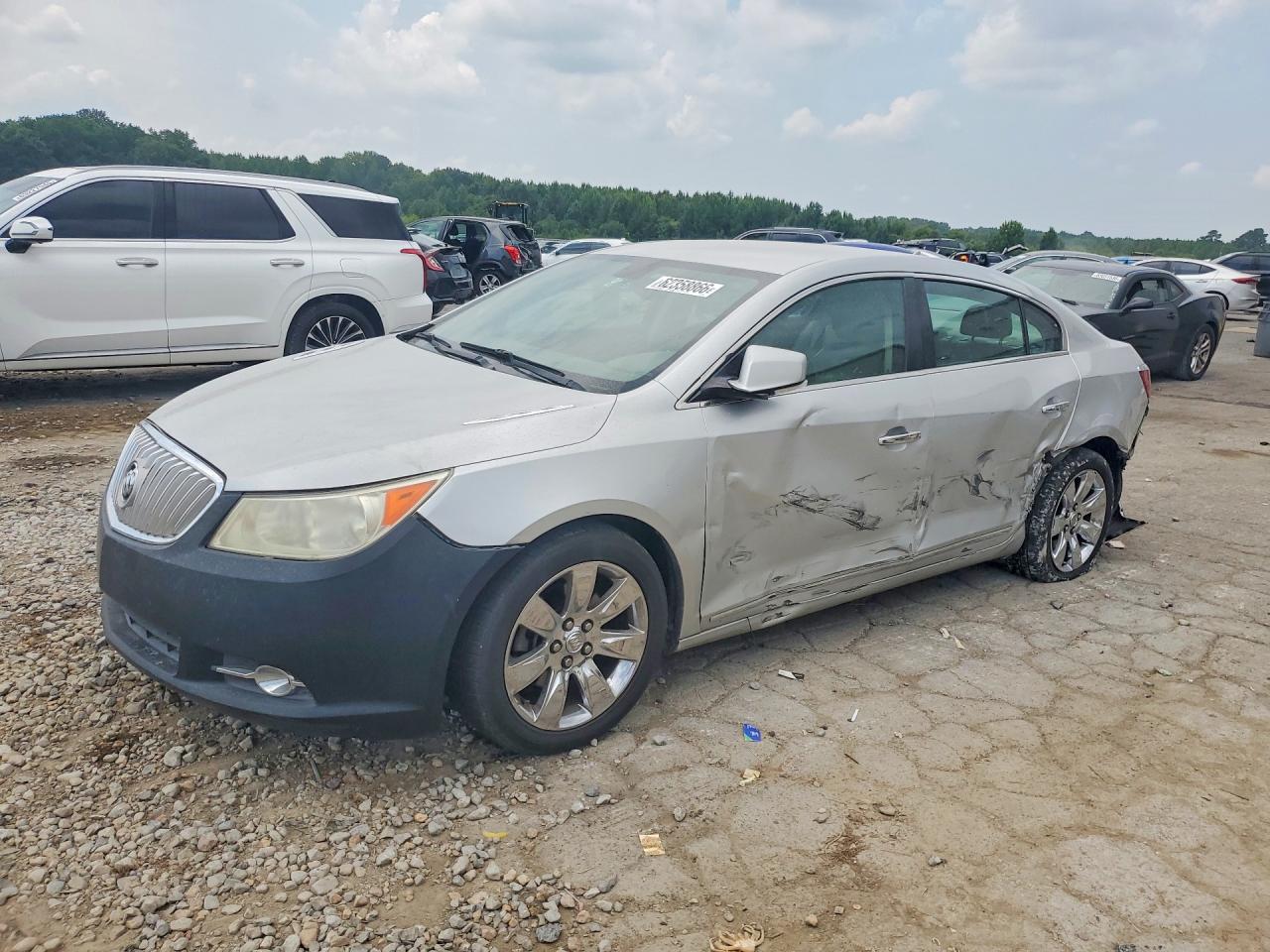 2012 Buick Lacrosse Premium Silver vin: 1G4GD5E38CF136571