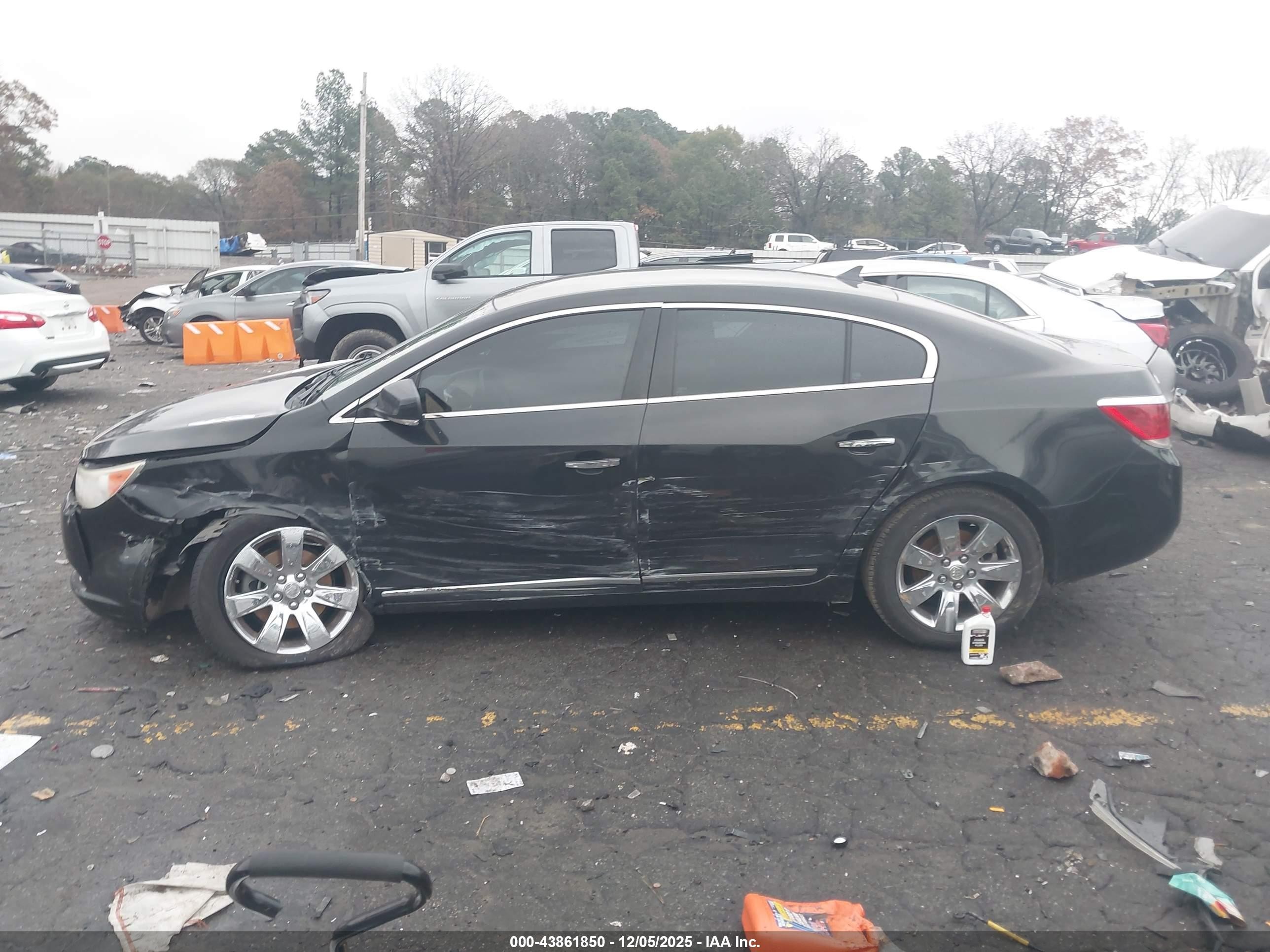 2012 Buick Lacrosse Premium 1 Group Black vin: 1G4GD5E38CF136635