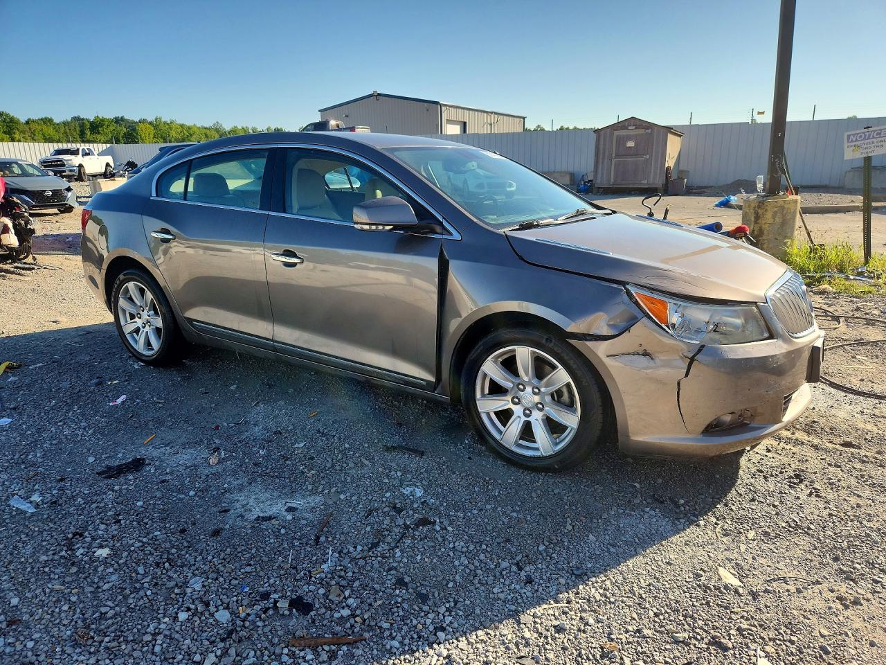 2012 Buick Lacrosse Premium Gray vin: 1G4GD5E38CF176942