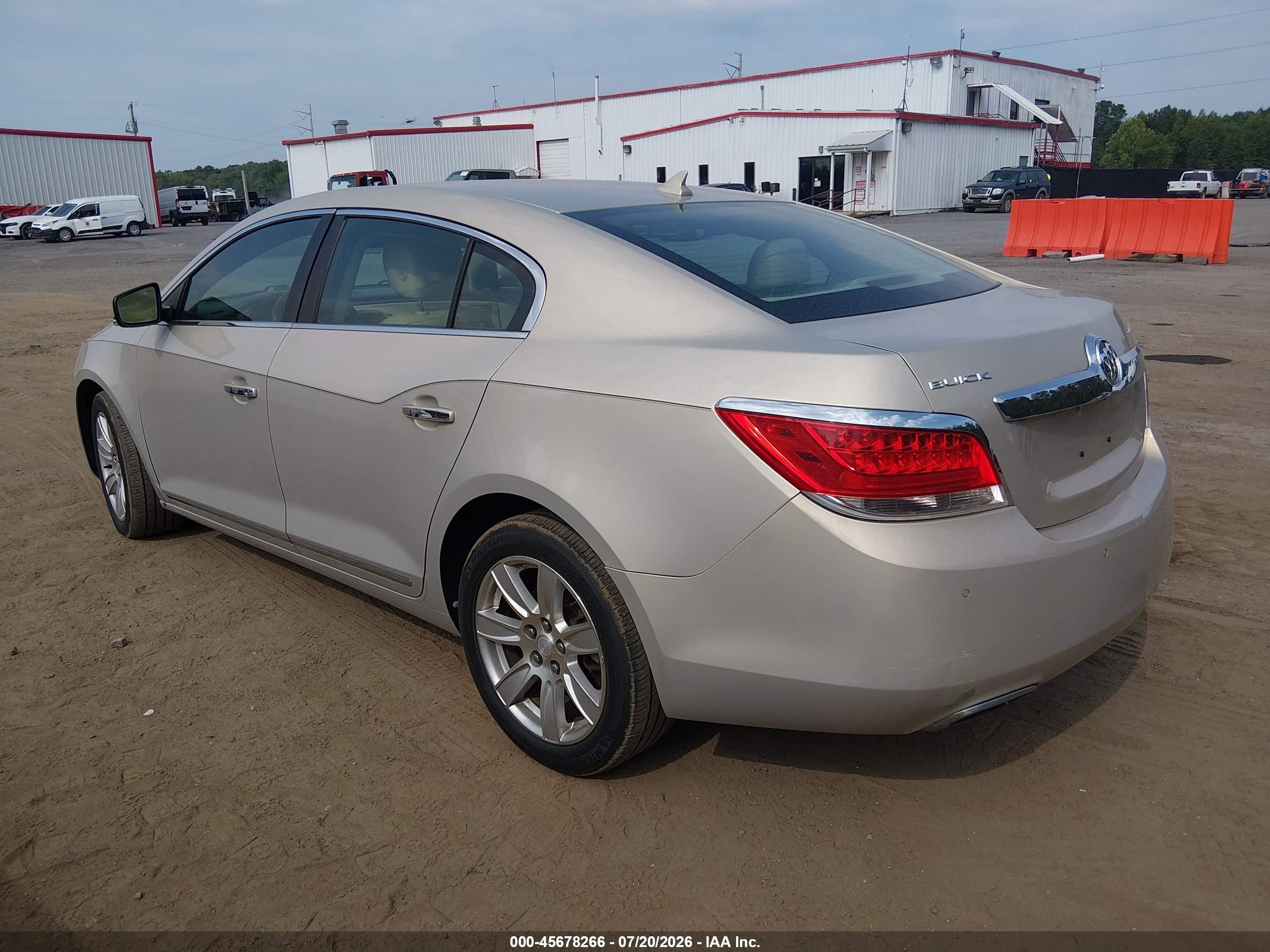 2012 Buick Lacrosse Premium 1 Group Gold vin: 1G4GD5E38CF258248