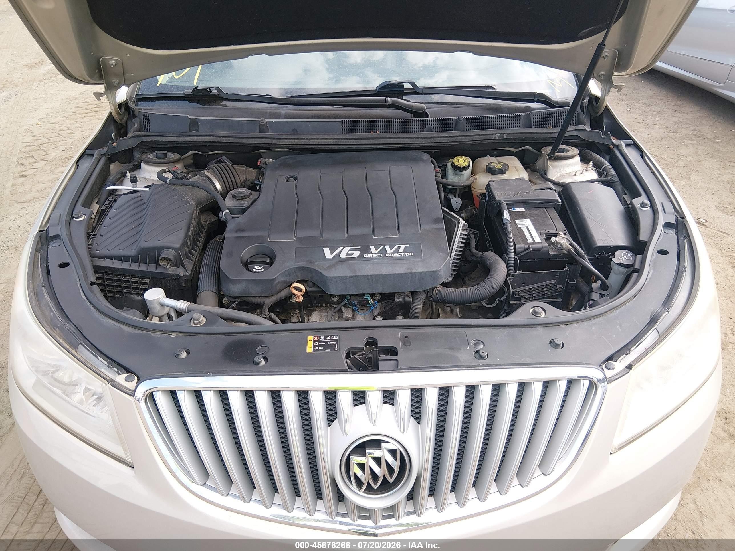 2012 Buick Lacrosse Premium 1 Group Gold vin: 1G4GD5E38CF258248