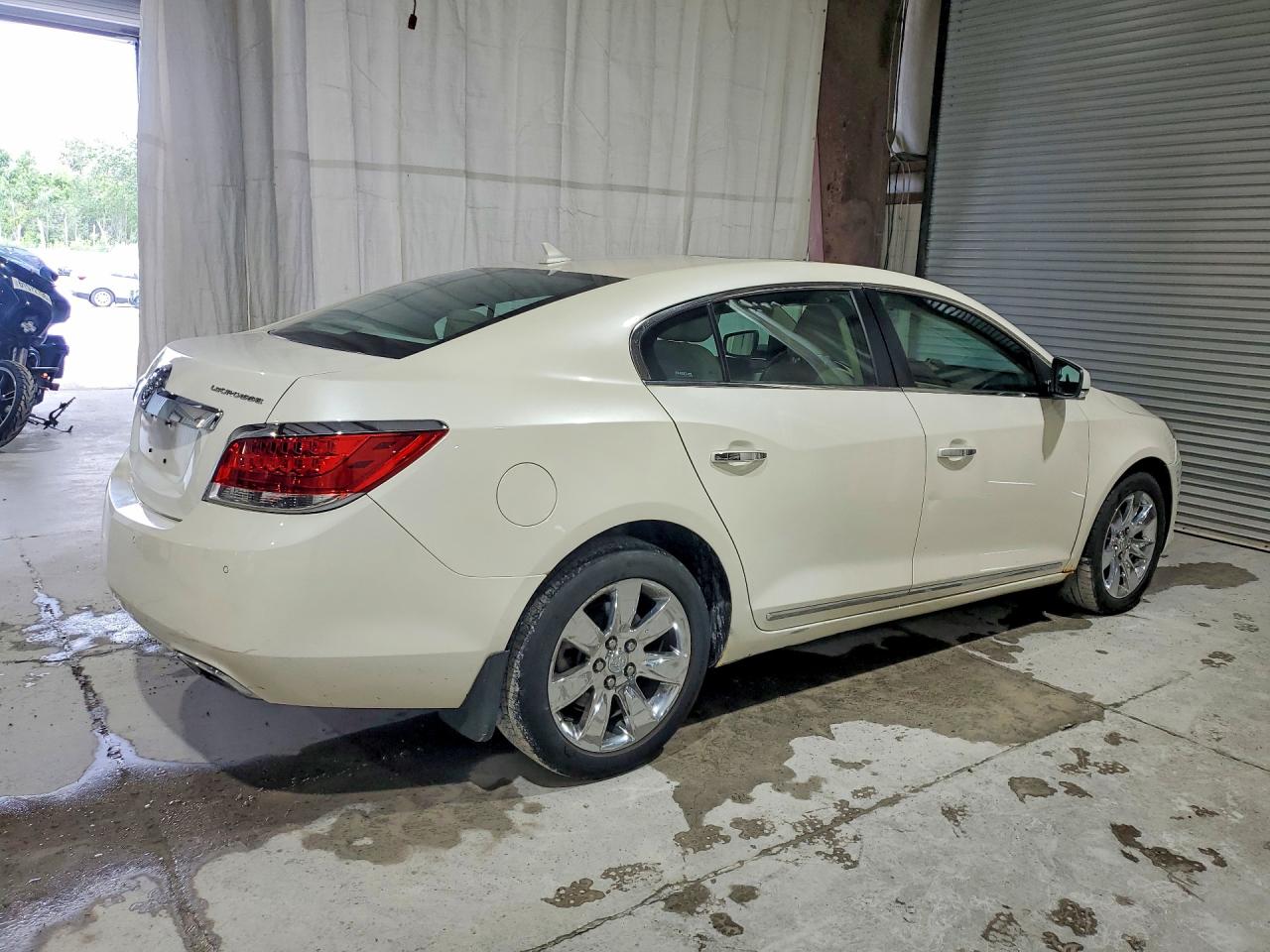 2012 Buick Lacrosse Premium White vin: 1G4GD5E38CF347009