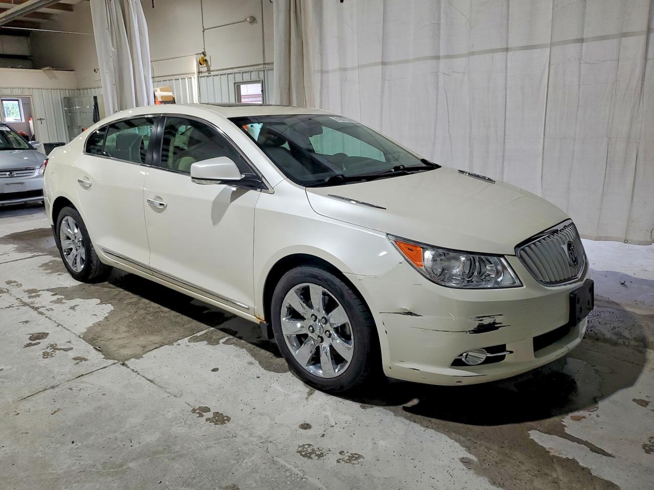 2012 Buick Lacrosse Premium White vin: 1G4GD5E38CF347009