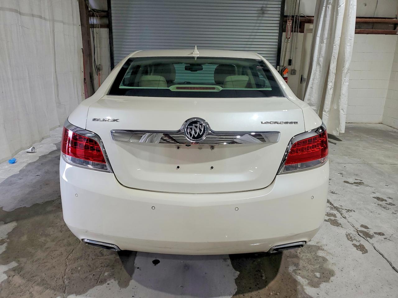 2012 Buick Lacrosse Premium White vin: 1G4GD5E38CF347009