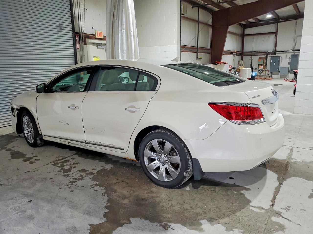 2012 Buick Lacrosse Premium White vin: 1G4GD5E38CF347009