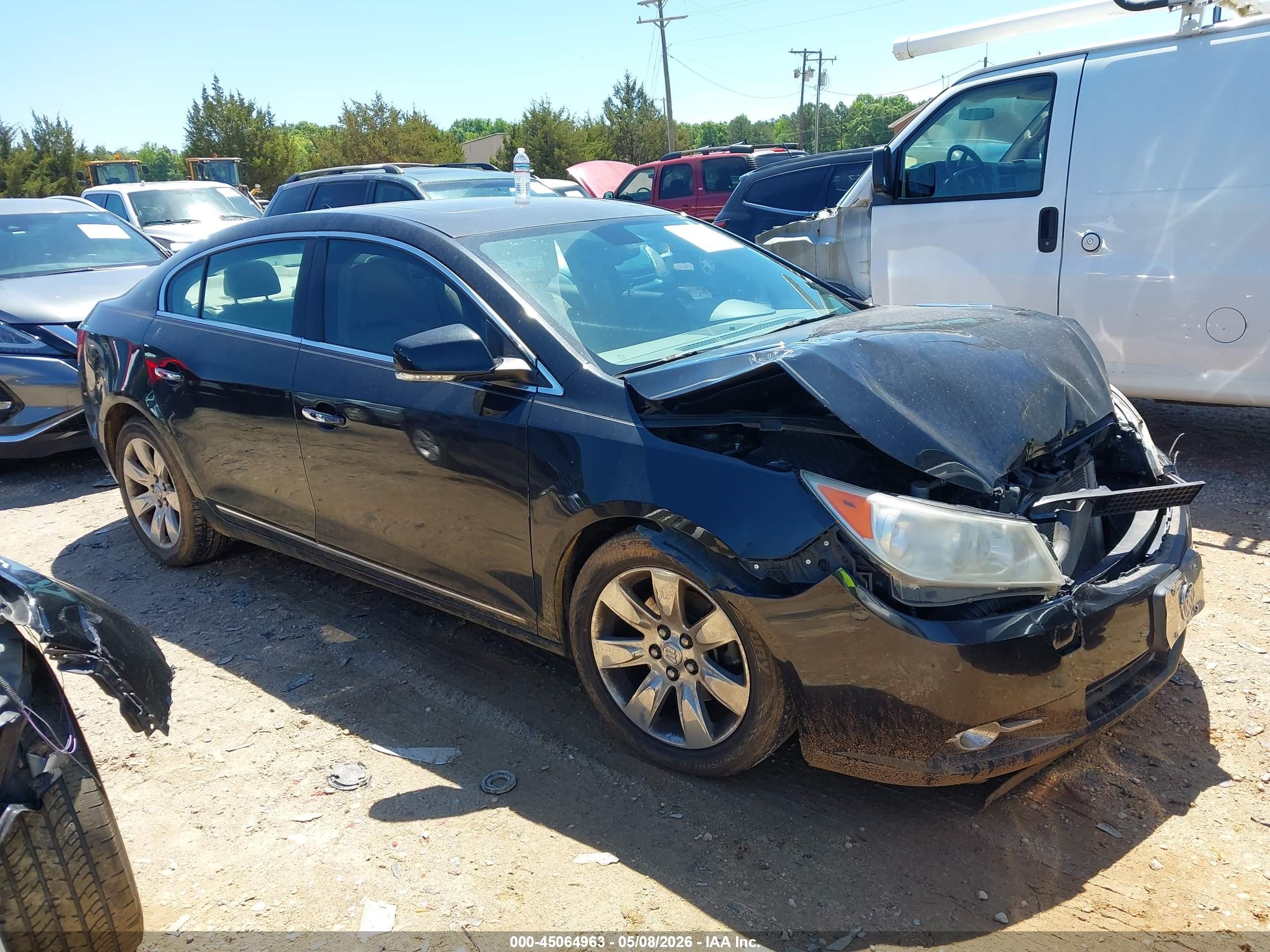 2012 Buick Lacrosse Premium 1 Group Black vin: 1G4GD5E39CF110867