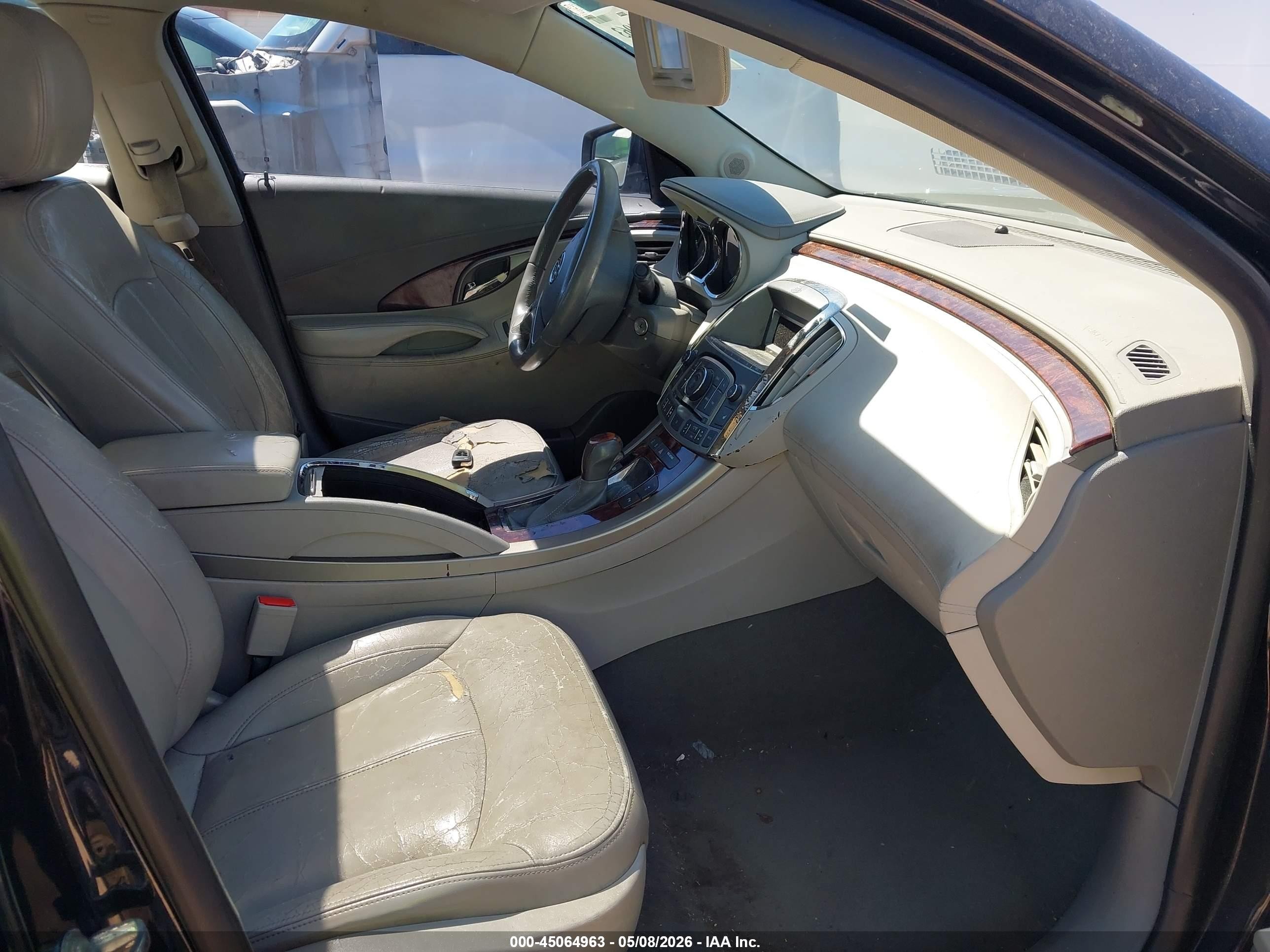2012 Buick Lacrosse Premium 1 Group Black vin: 1G4GD5E39CF110867