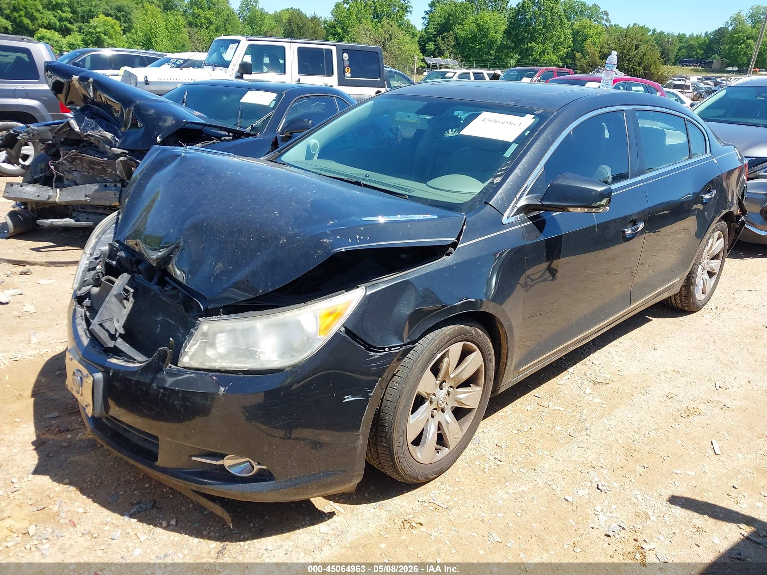 2012 Buick Lacrosse Premium 1 Group Black vin: 1G4GD5E39CF110867