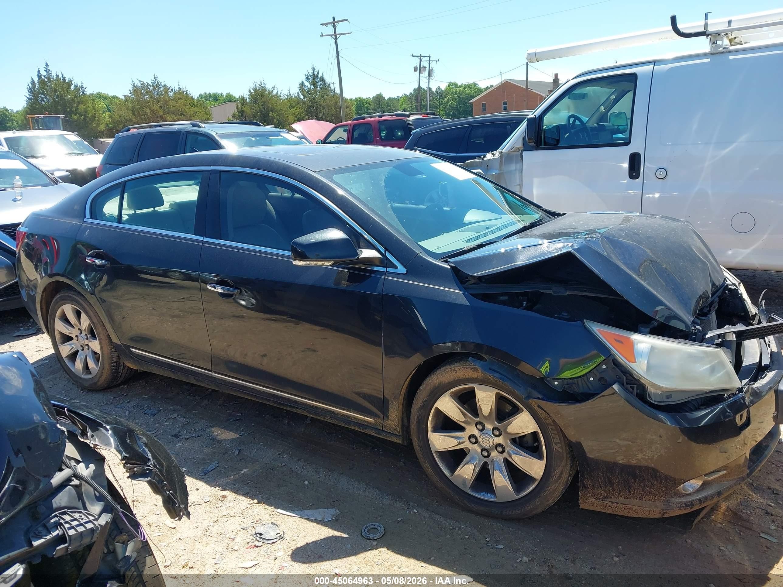 2012 Buick Lacrosse Premium 1 Group Black vin: 1G4GD5E39CF110867