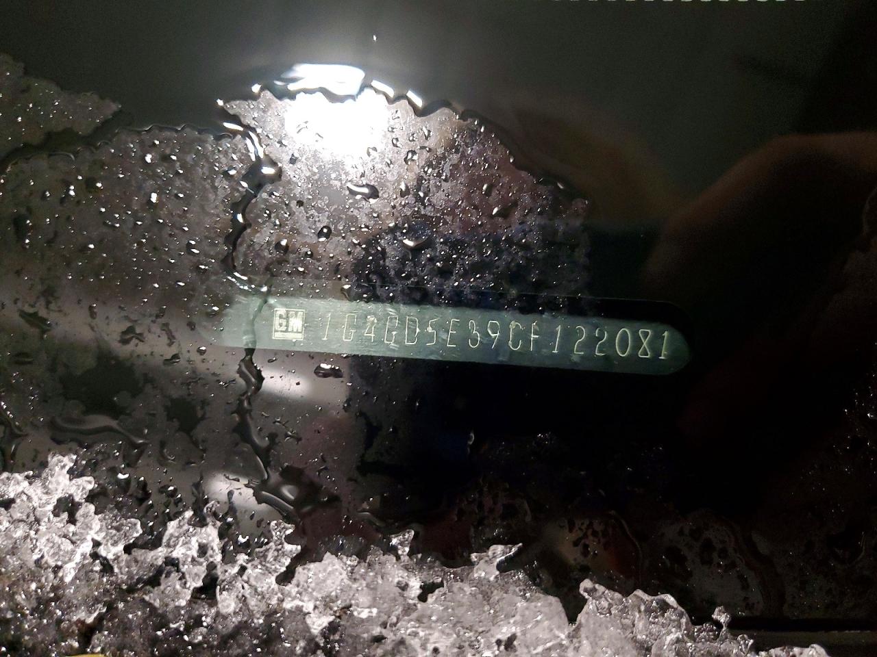 2012 Buick Lacrosse Premium Silver vin: 1G4GD5E39CF122081
