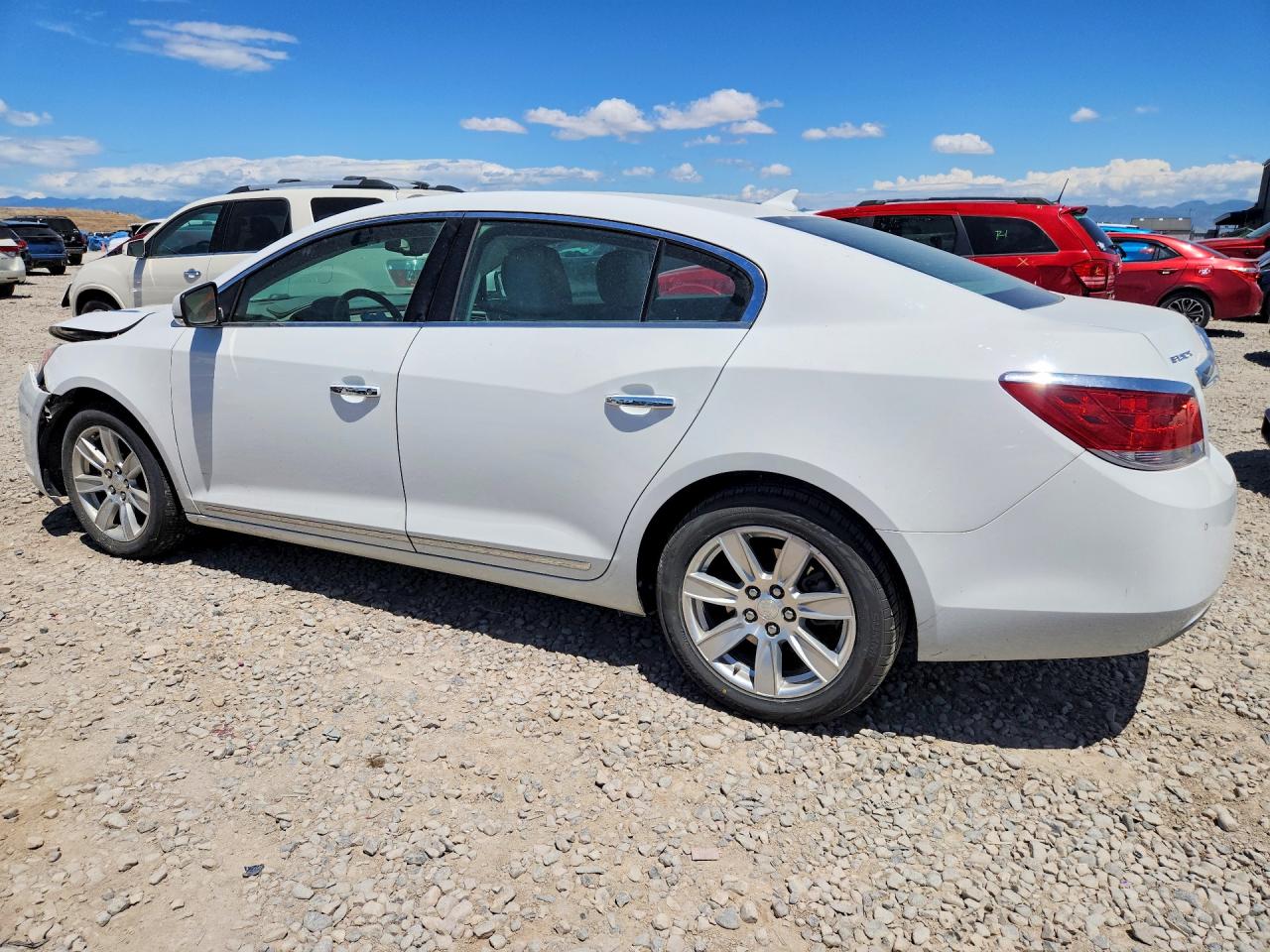 2012 Buick Lacrosse Premium White vin: 1G4GD5E39CF137258