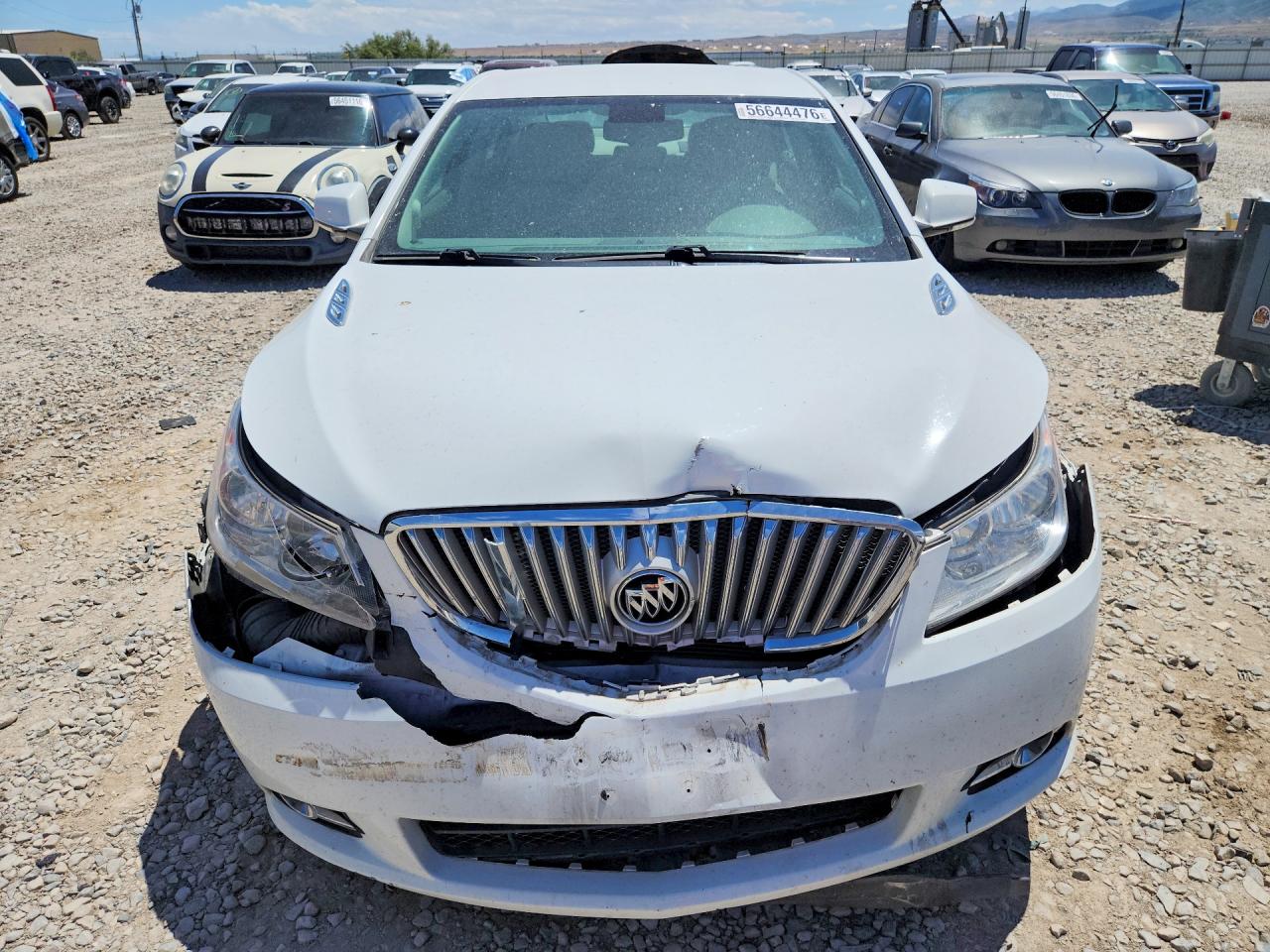 2012 Buick Lacrosse Premium White vin: 1G4GD5E39CF137258