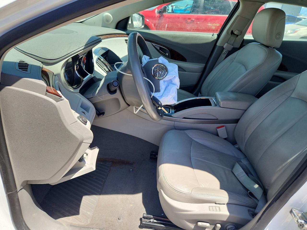 2012 Buick Lacrosse Premium White vin: 1G4GD5E39CF137258