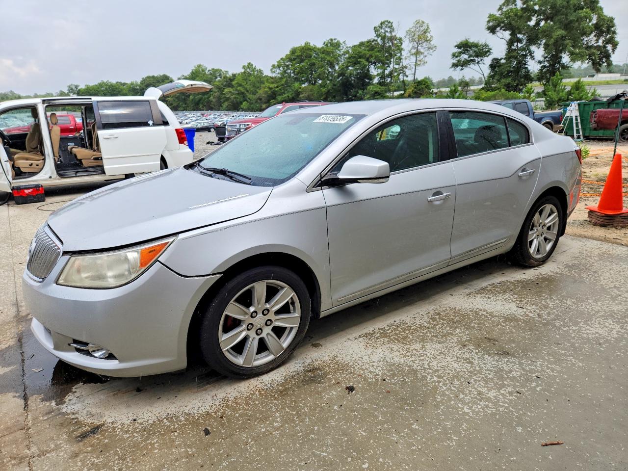 2012 Buick Lacrosse Premium Silver vin: 1G4GD5E39CF169854