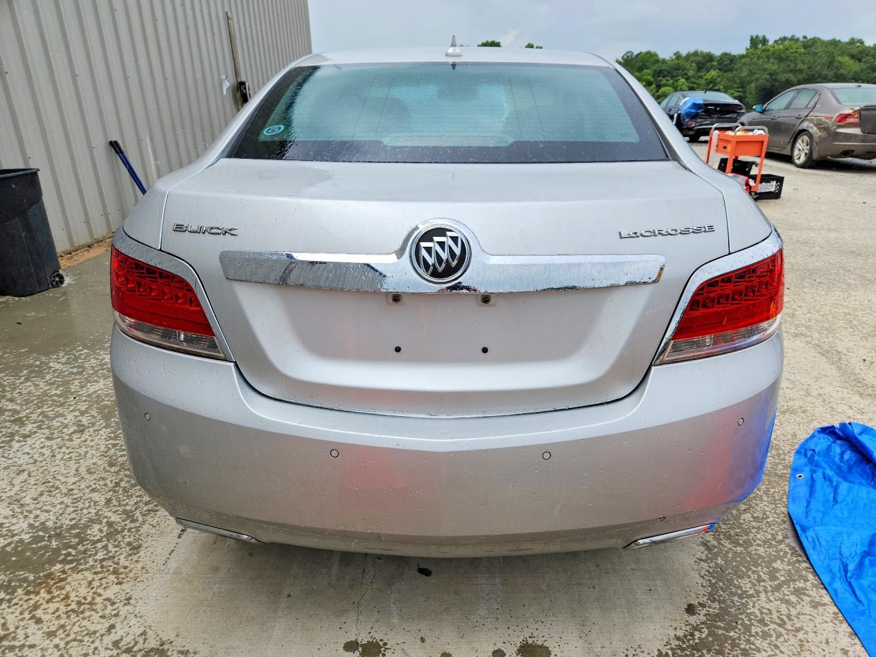 2012 Buick Lacrosse Premium Silver vin: 1G4GD5E39CF169854