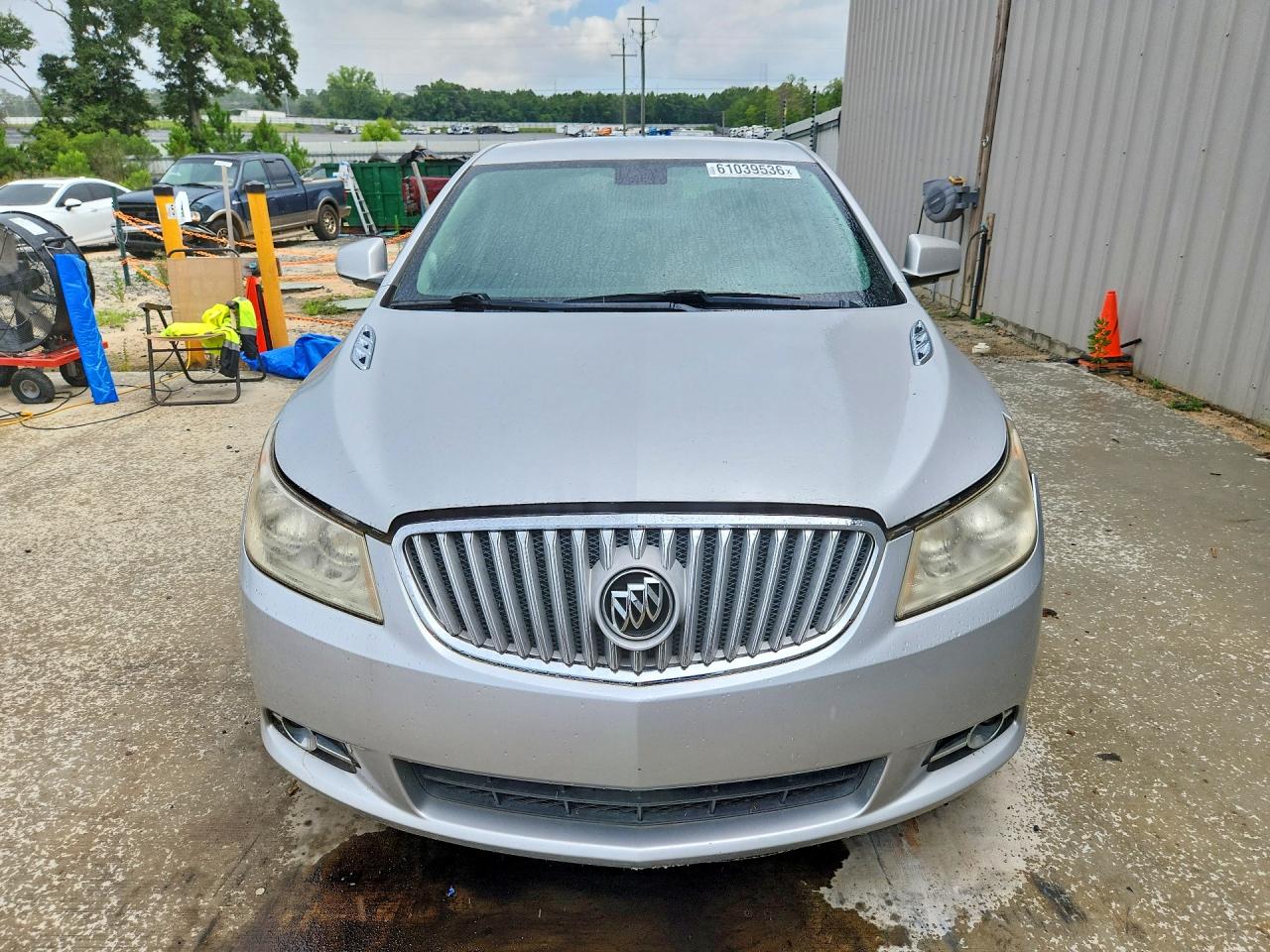 2012 Buick Lacrosse Premium Silver vin: 1G4GD5E39CF169854