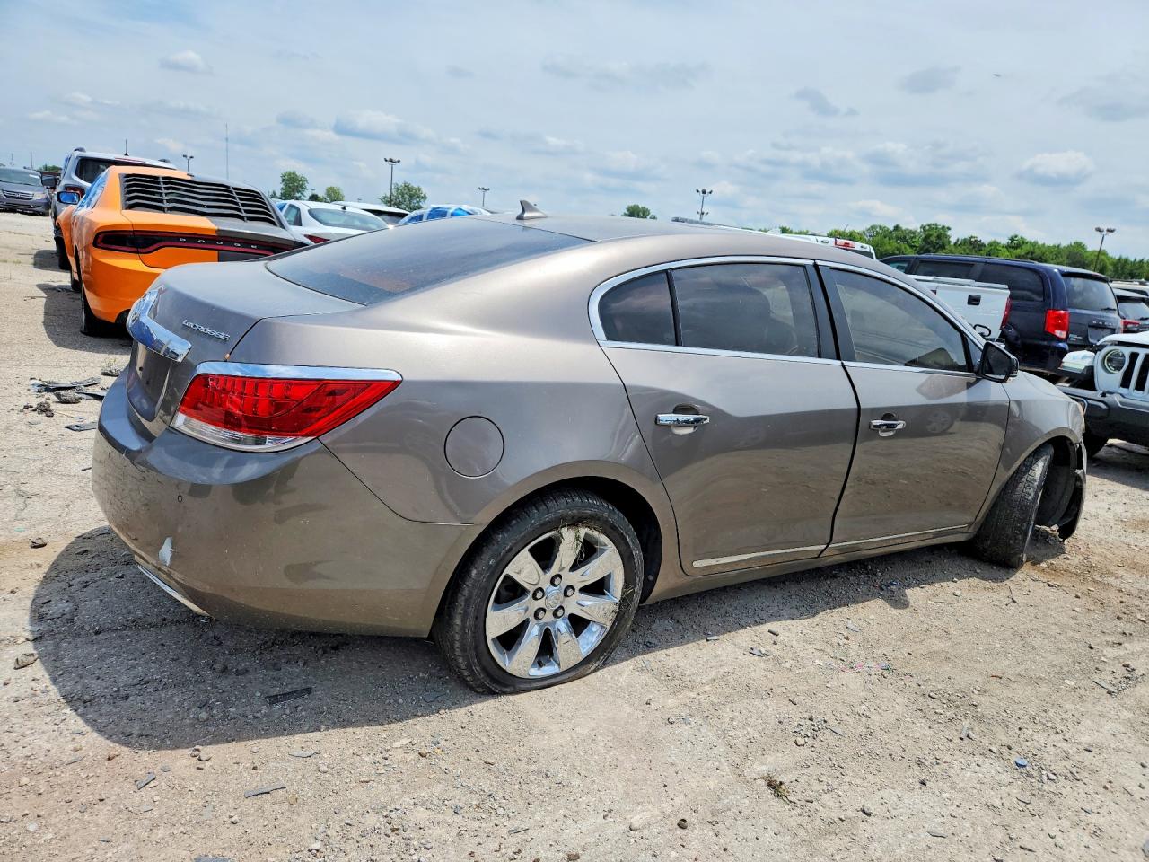 2012 Buick Lacrosse Premium Желто-коричневый vin: 1G4GD5E39CF184399