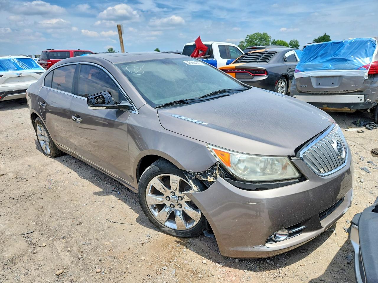 2012 Buick Lacrosse Premium Желто-коричневый vin: 1G4GD5E39CF184399