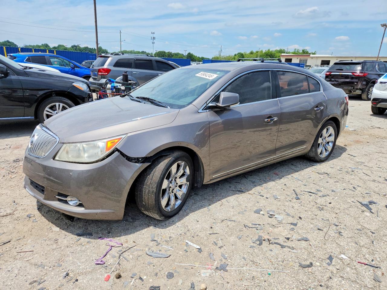 2012 Buick Lacrosse Premium Tan vin: 1G4GD5E39CF184399