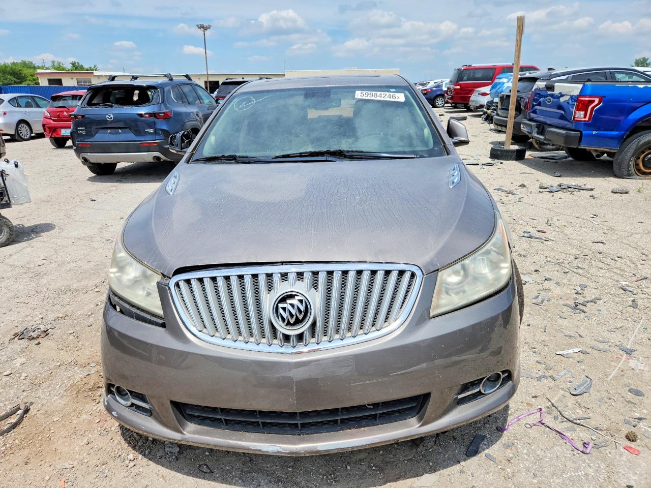 2012 Buick Lacrosse Premium Желто-коричневый vin: 1G4GD5E39CF184399