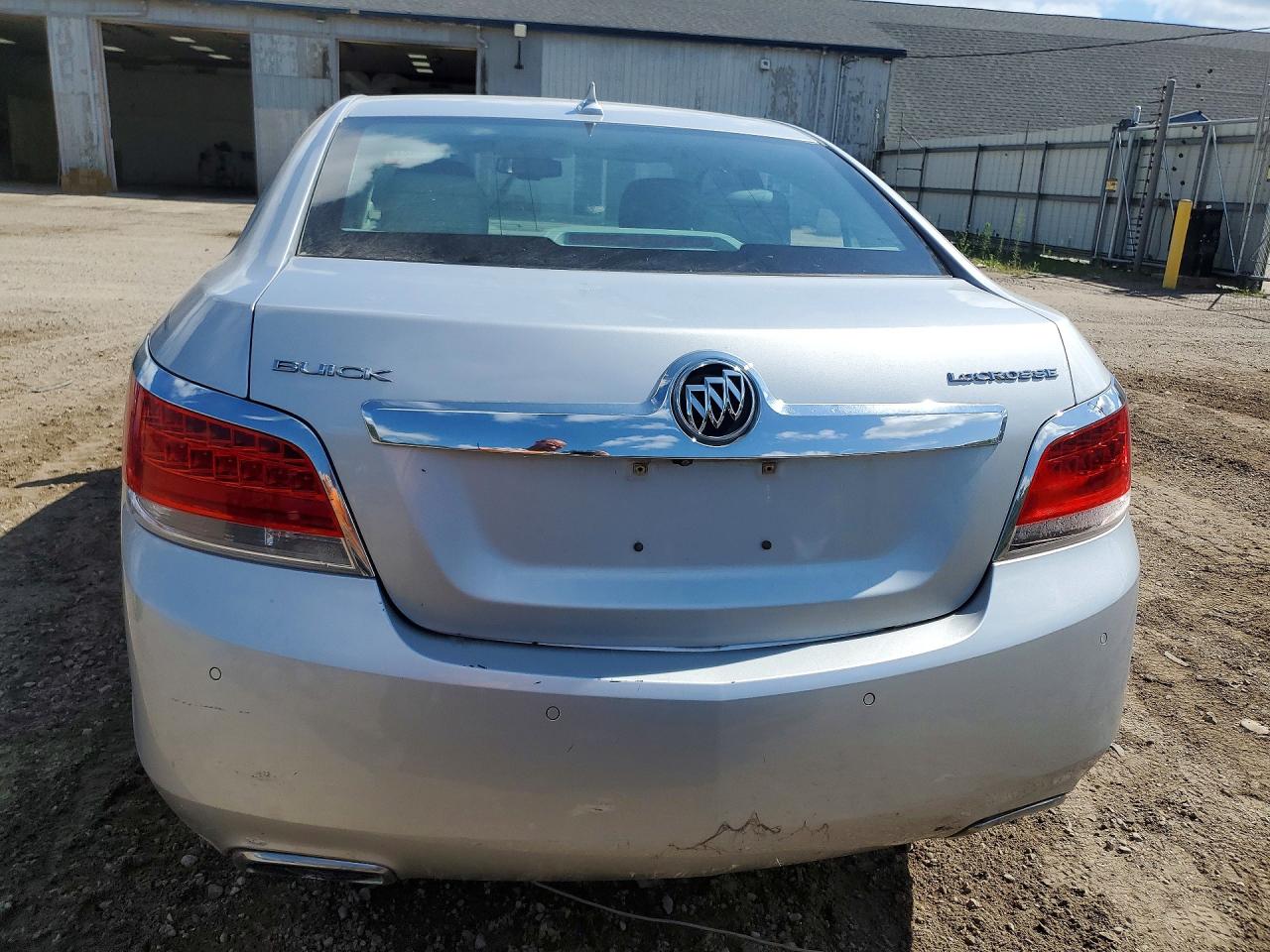 2012 Buick Lacrosse Premium Silver vin: 1G4GD5E39CF343163