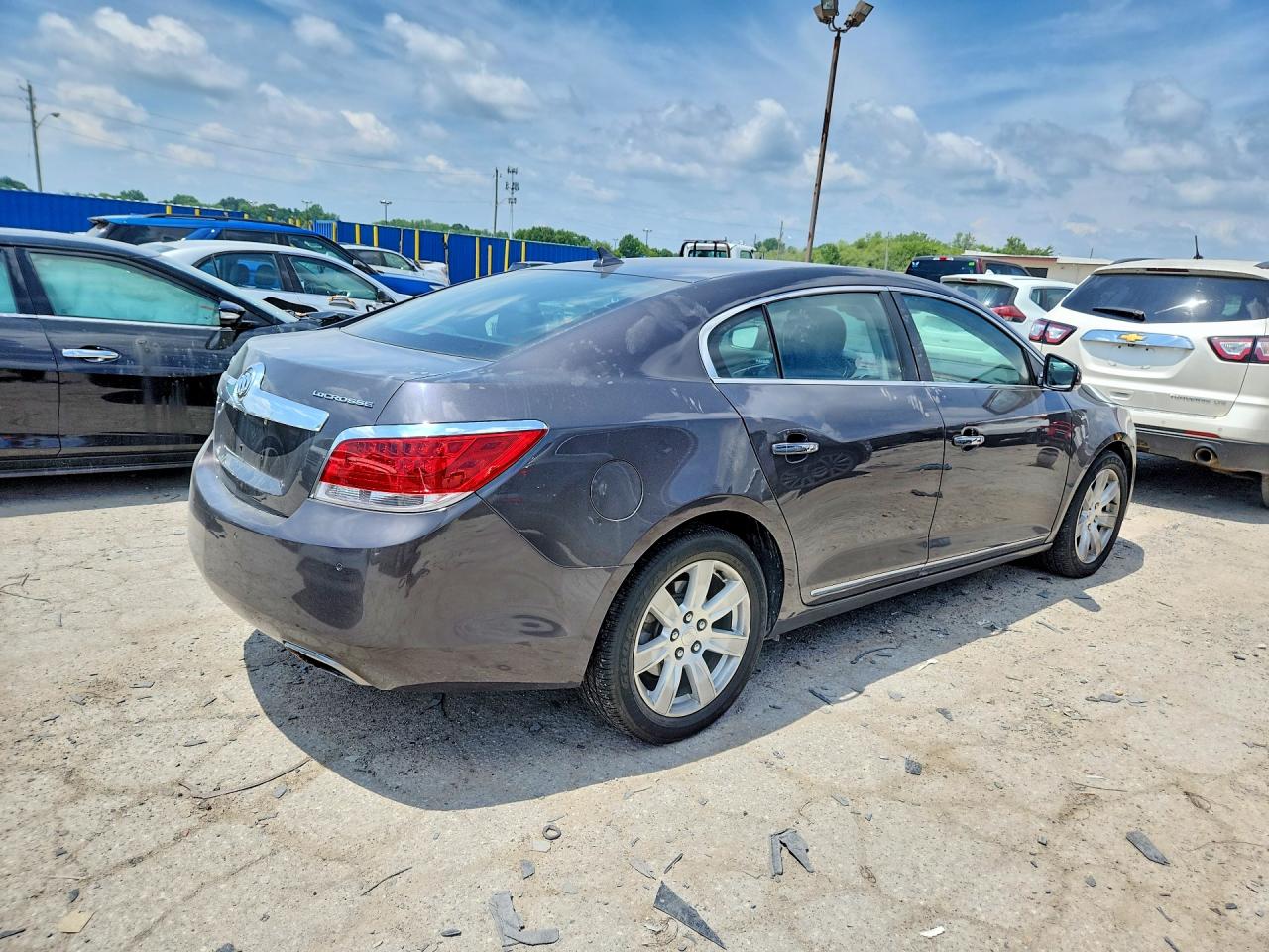 2012 Buick Lacrosse Premium Gray vin: 1G4GD5E39CF362831