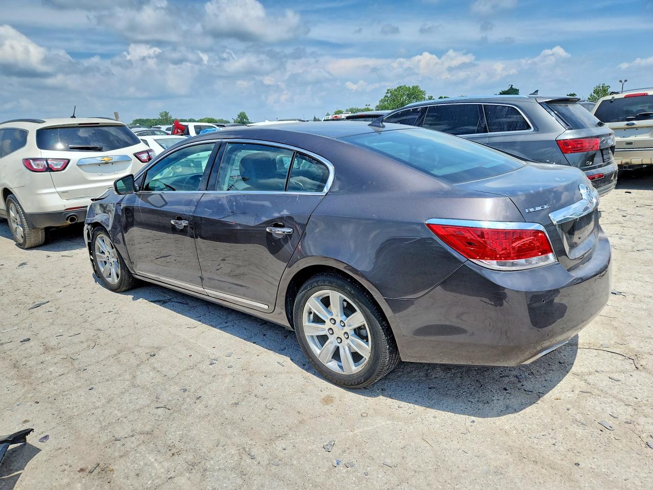 2012 Buick Lacrosse Premium Gray vin: 1G4GD5E39CF362831