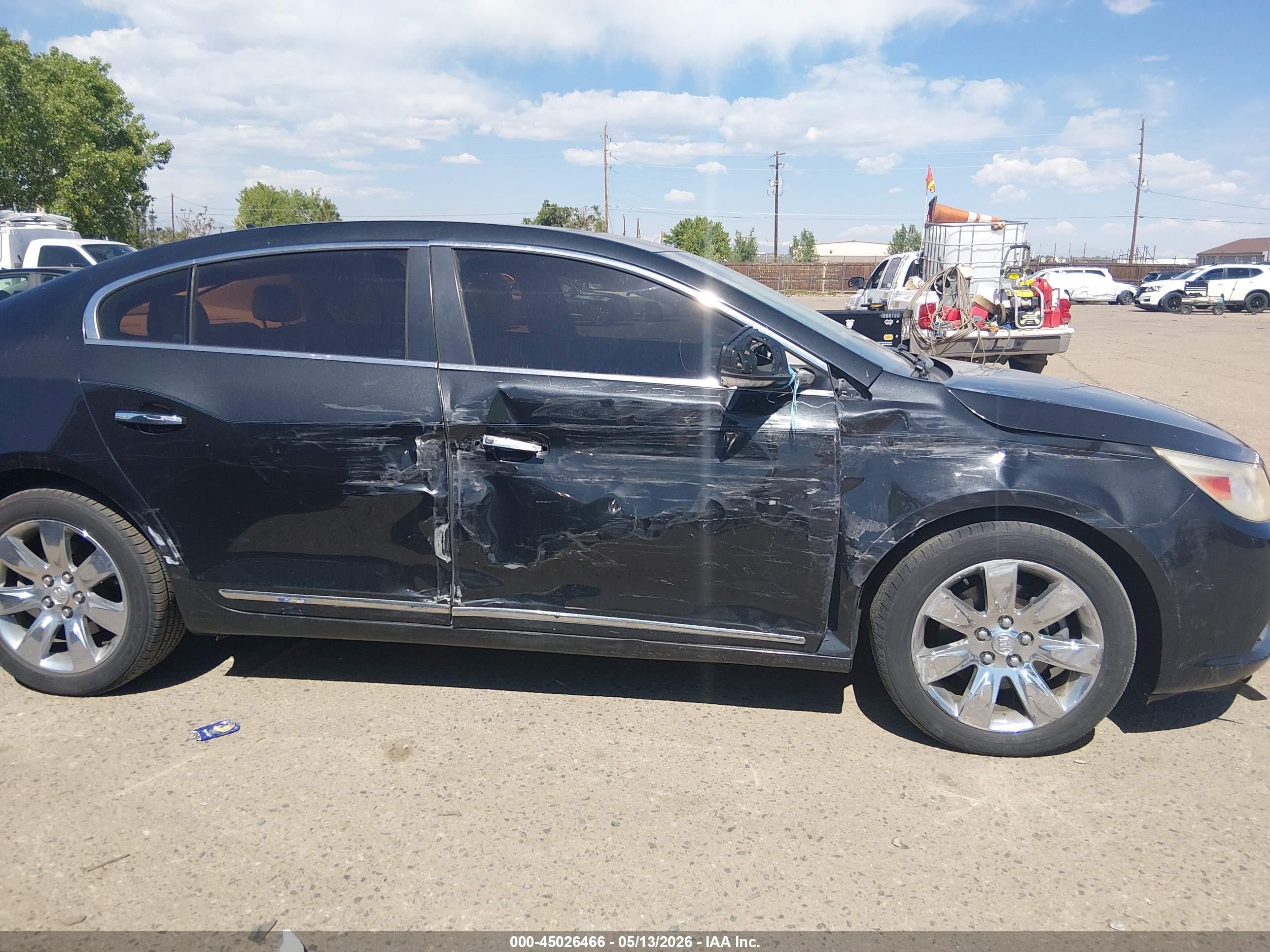 2011 Buick Lacrosse Cxl Black vin: 1G4GD5ED0BF196948