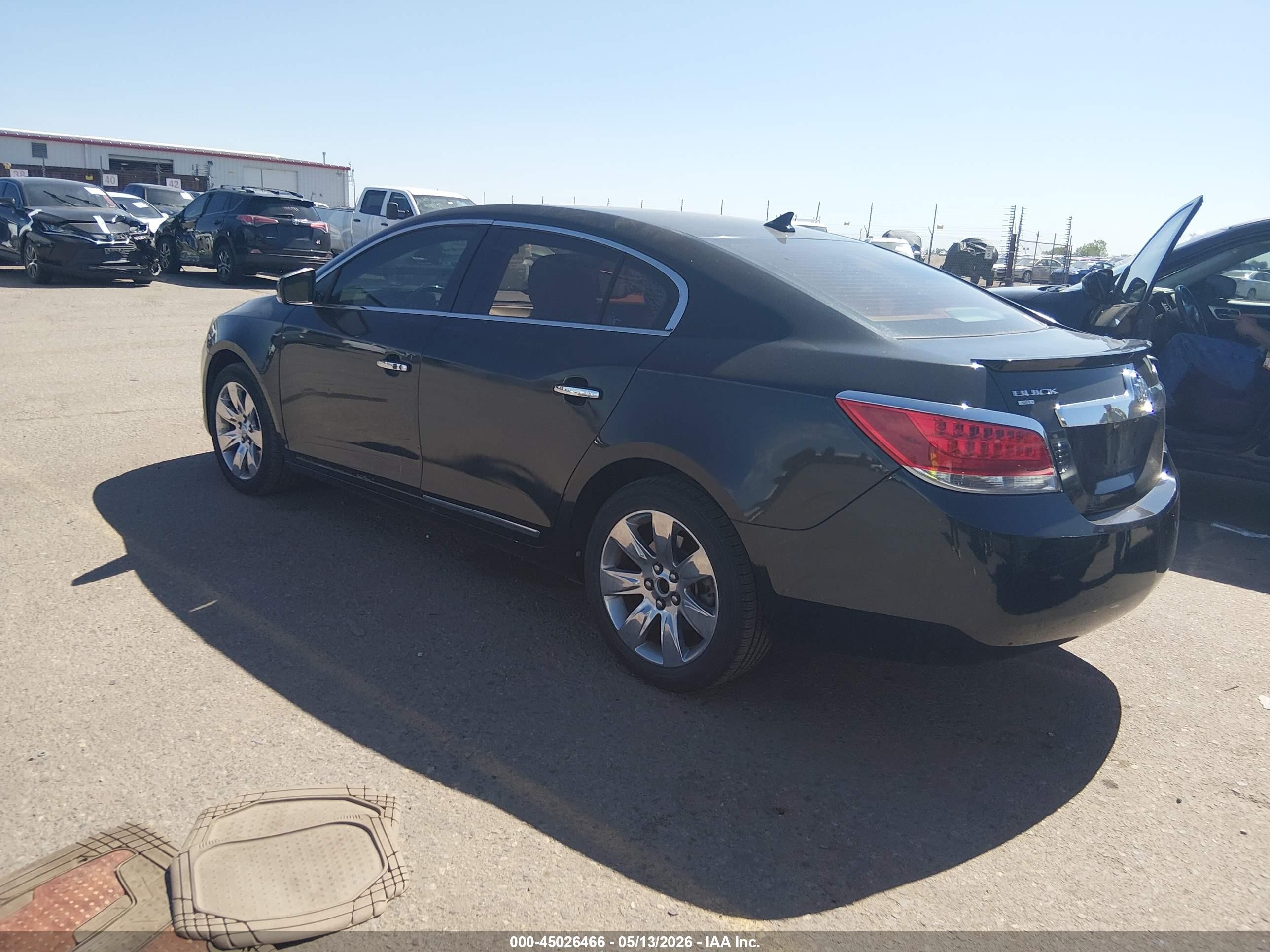2011 Buick Lacrosse Cxl Black vin: 1G4GD5ED0BF196948