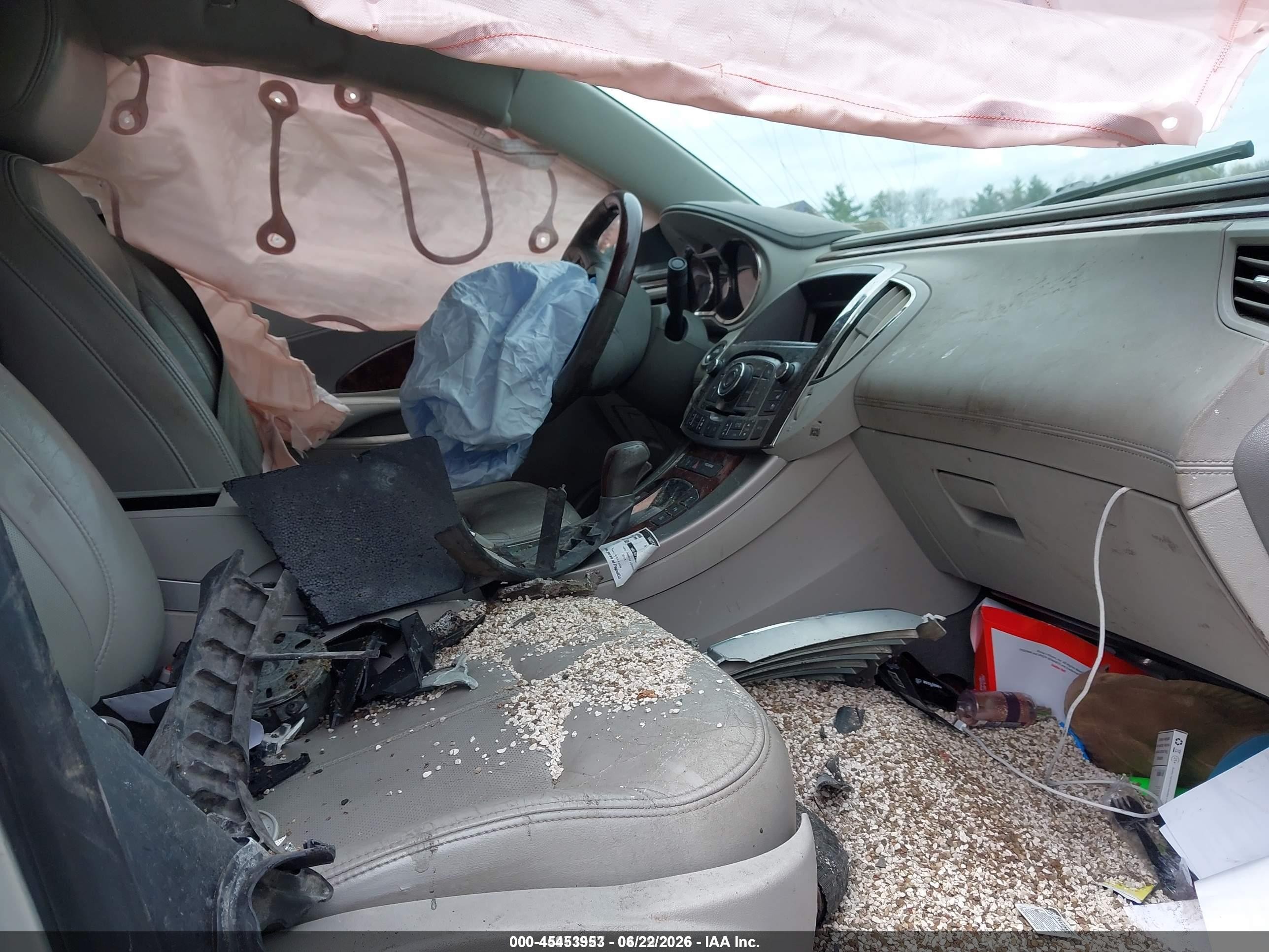 2011 Buick Lacrosse Cxl Серебряный vin: 1G4GD5ED0BF311693