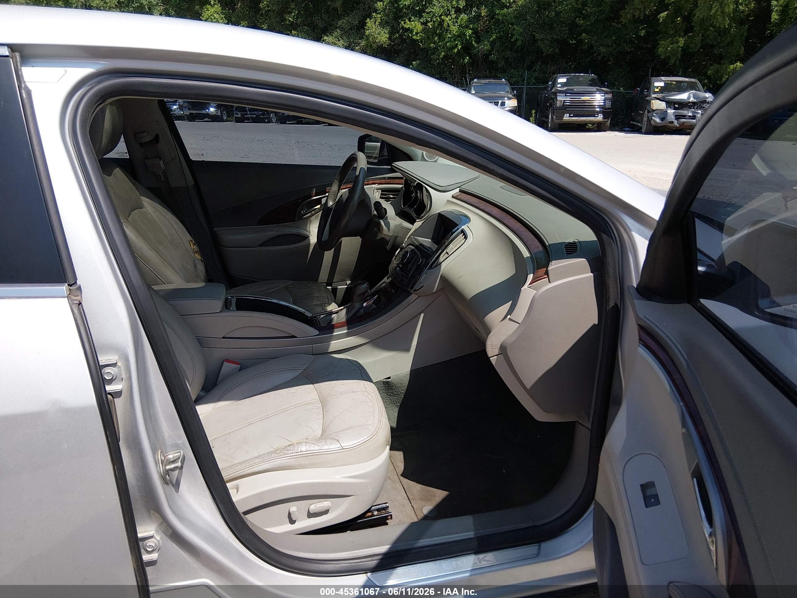 2011 Buick Lacrosse Cxl Silver vin: 1G4GD5ED2BF275926