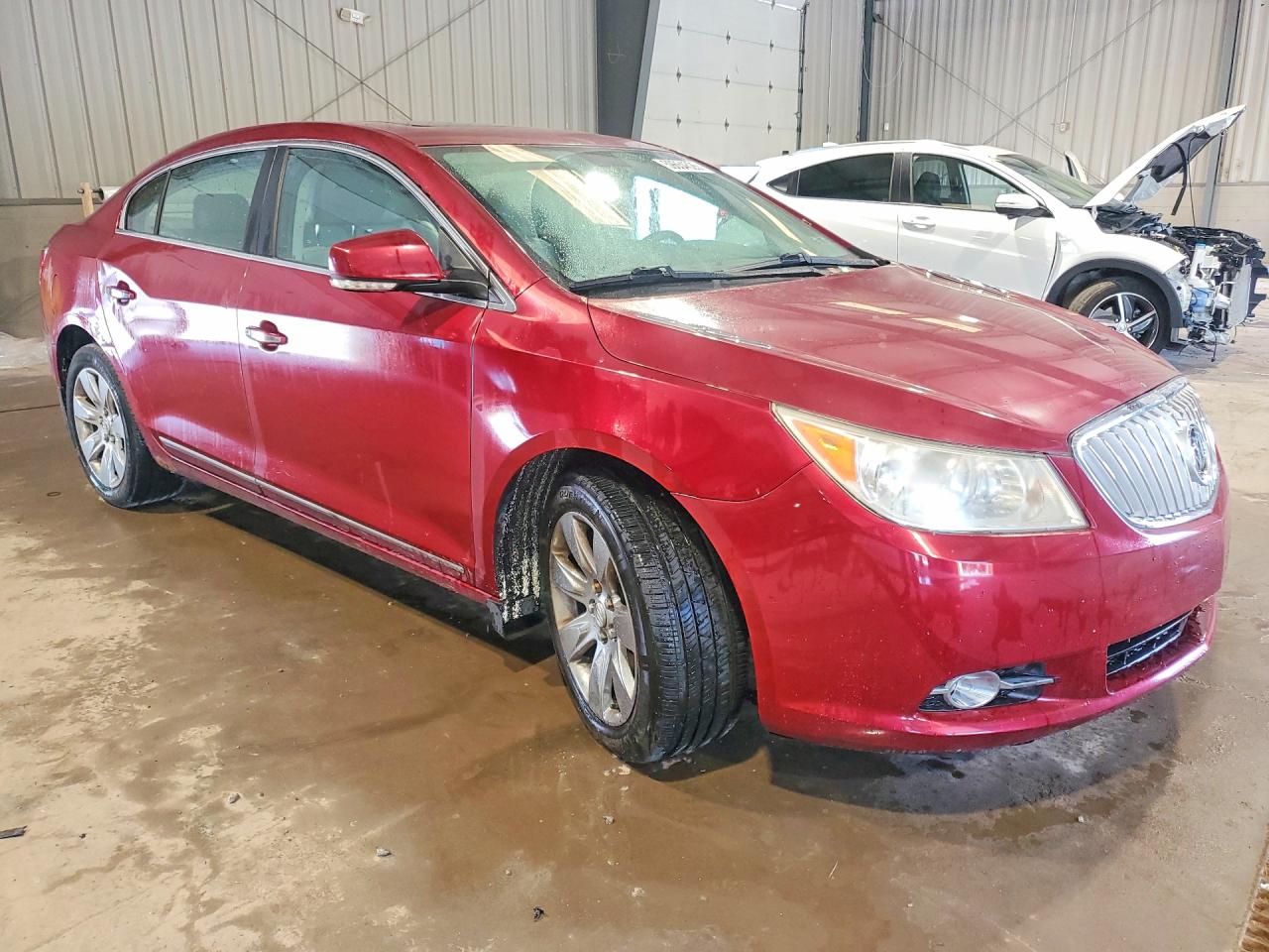 2011 Buick Lacrosse Cxl Red vin: 1G4GD5ED8BF192243