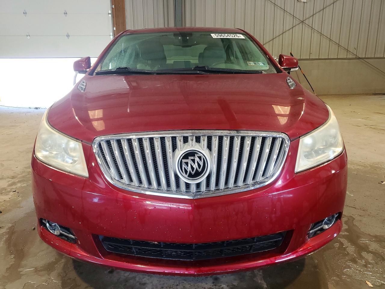 2011 Buick Lacrosse Cxl Red vin: 1G4GD5ED8BF192243