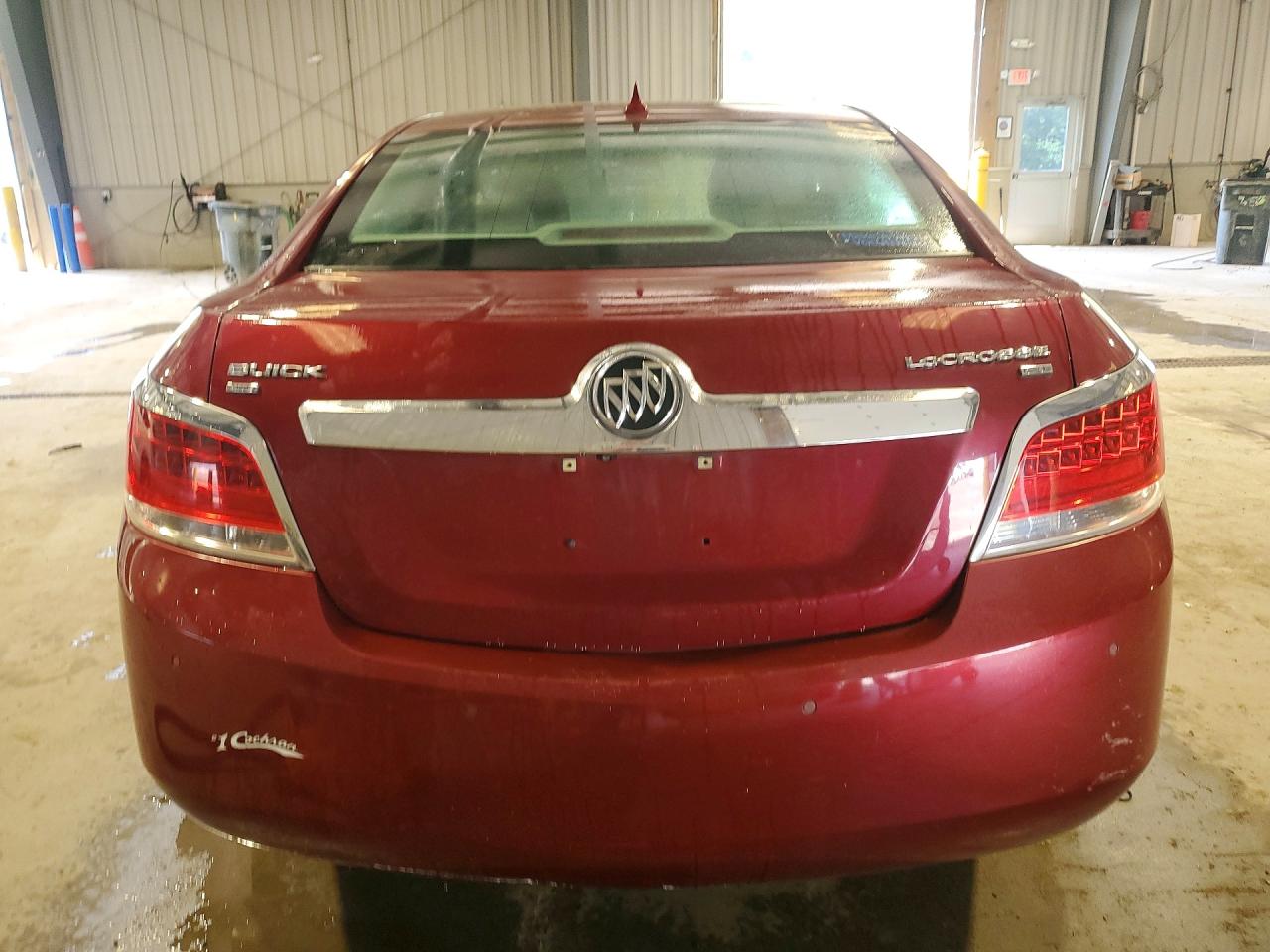 2011 Buick Lacrosse Cxl Red vin: 1G4GD5ED8BF192243