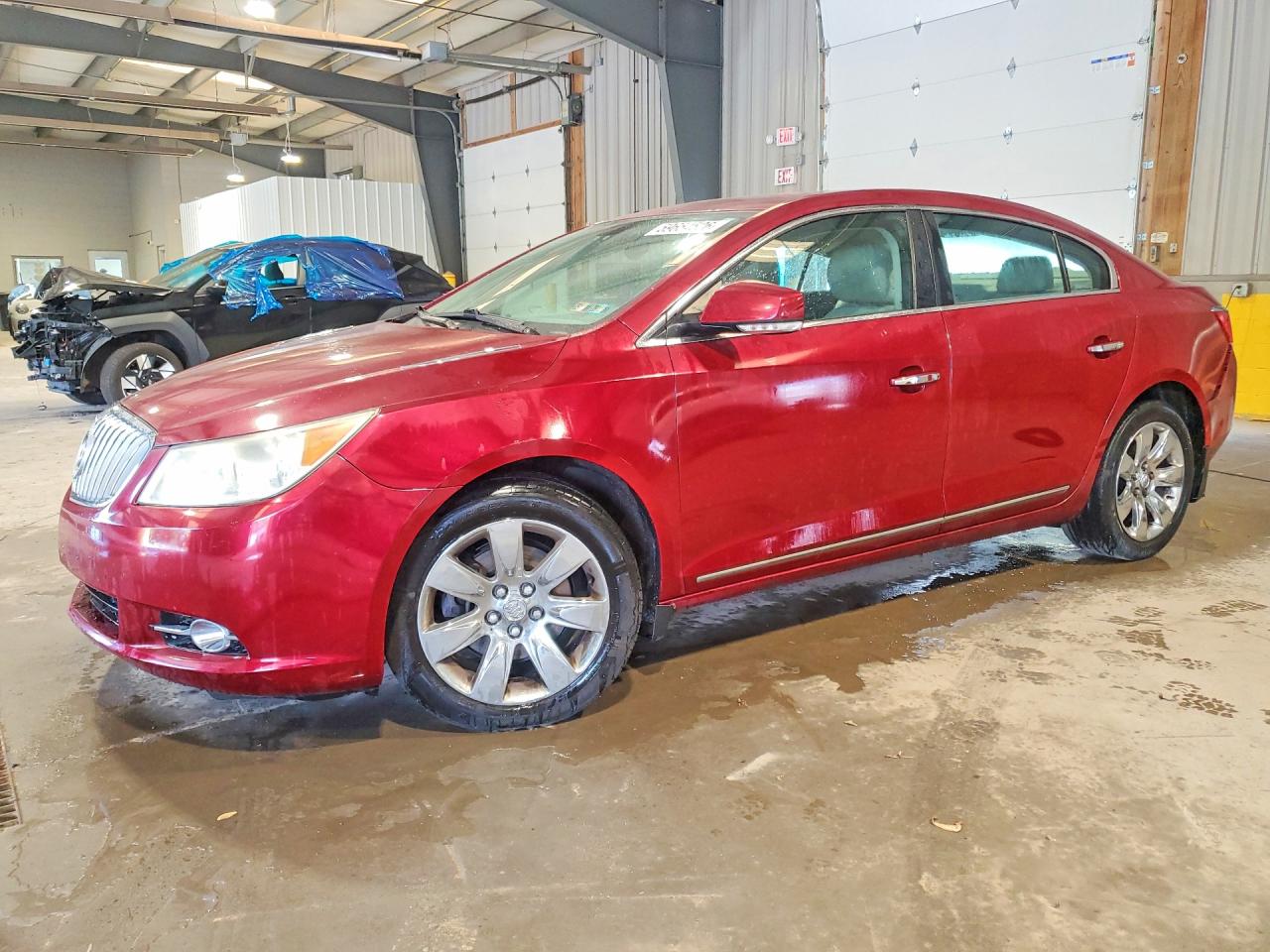 2011 Buick Lacrosse Cxl Red vin: 1G4GD5ED8BF192243